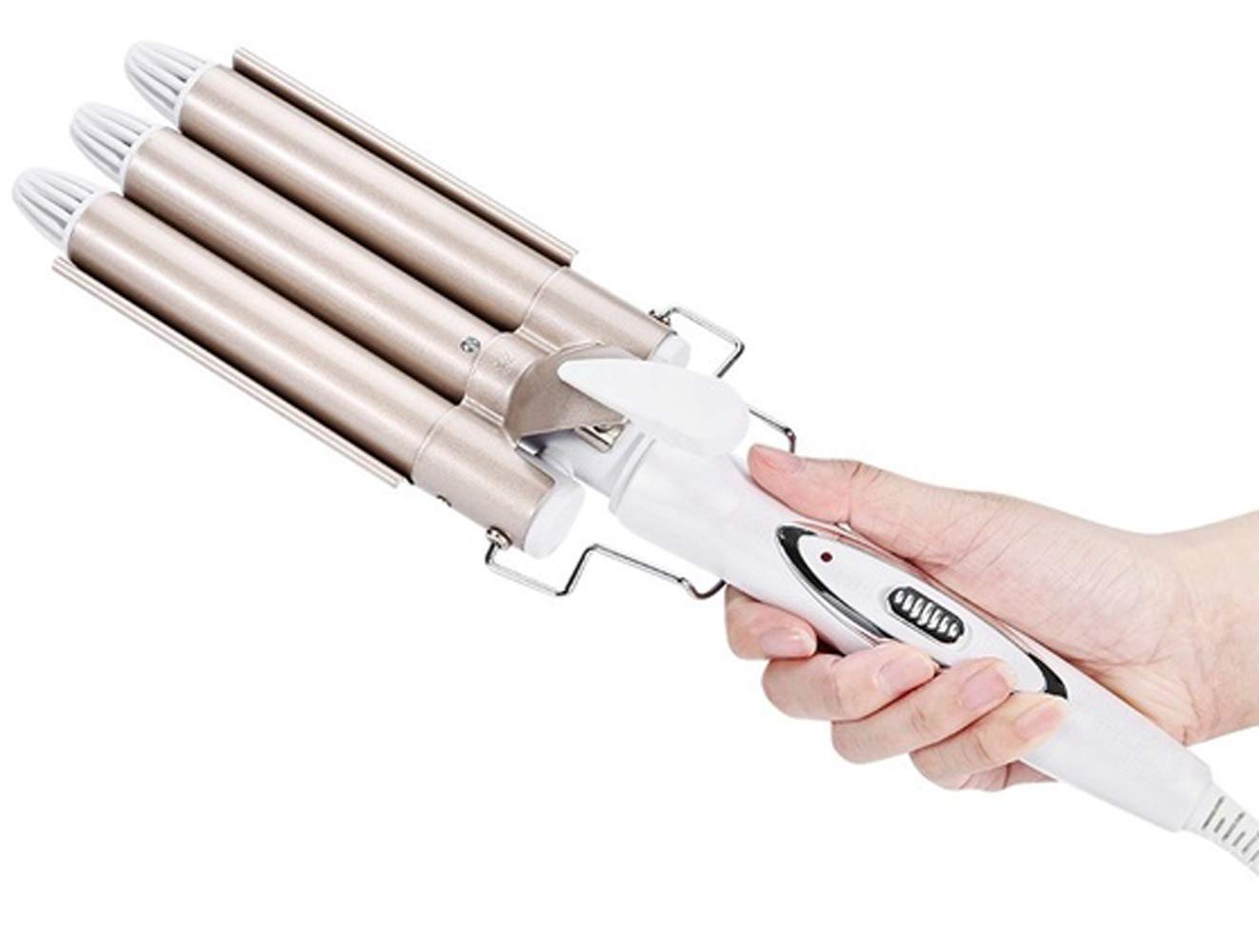 TekOne Arricciacapelli Professionale con Controllo della Temperatura