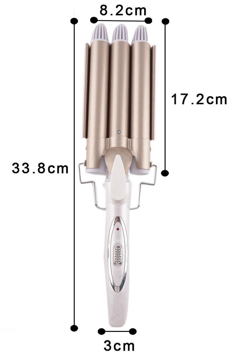 TekOne Arricciacapelli Professionale con Controllo della Temperatura