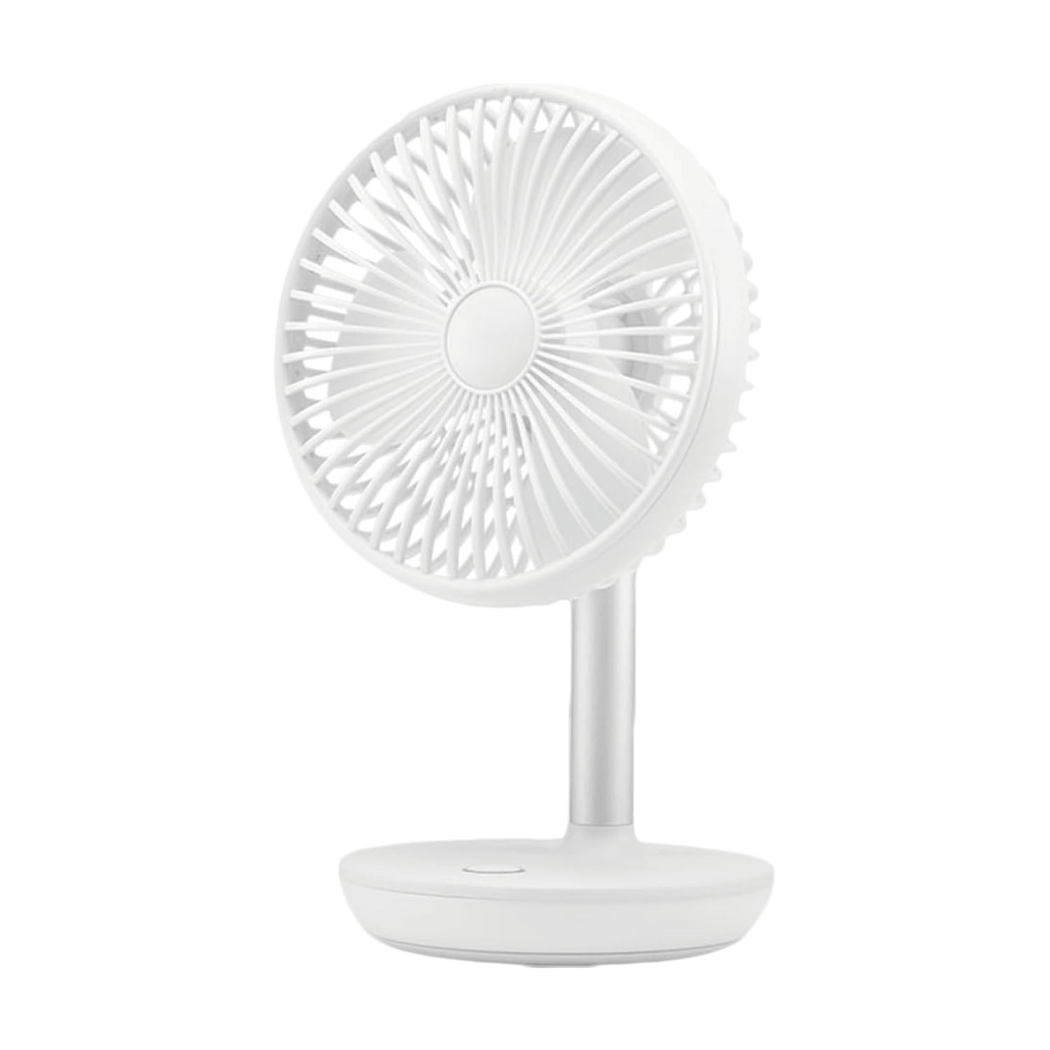 TekOne Mini Ventilatore USB Silenzioso con Batteria 2000mAh, 3 Velocità e Oscillazione 90° – Wireless e Portatile