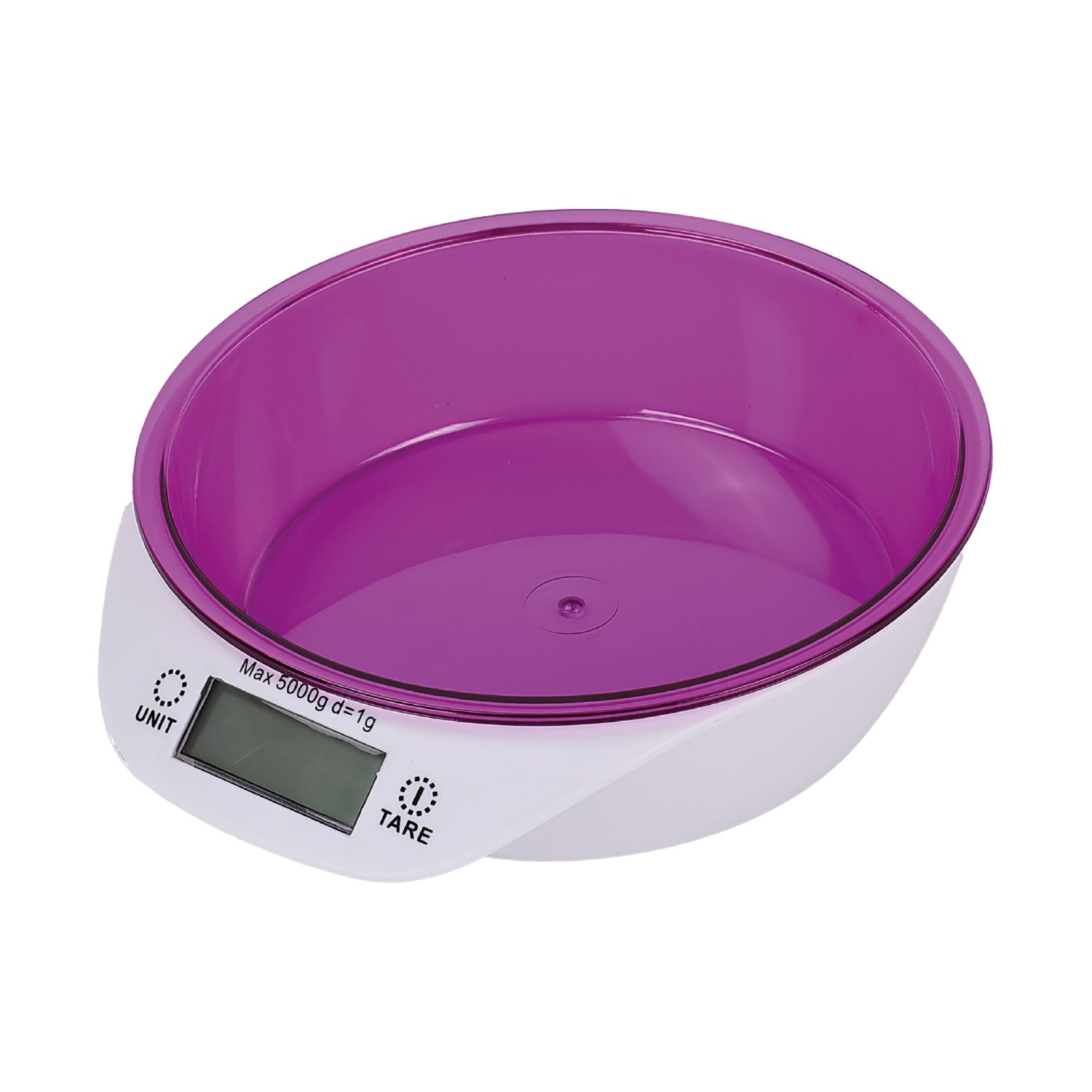 TekOne Bilancia digitale da cucina 5kg con ciotola colorata estraibile