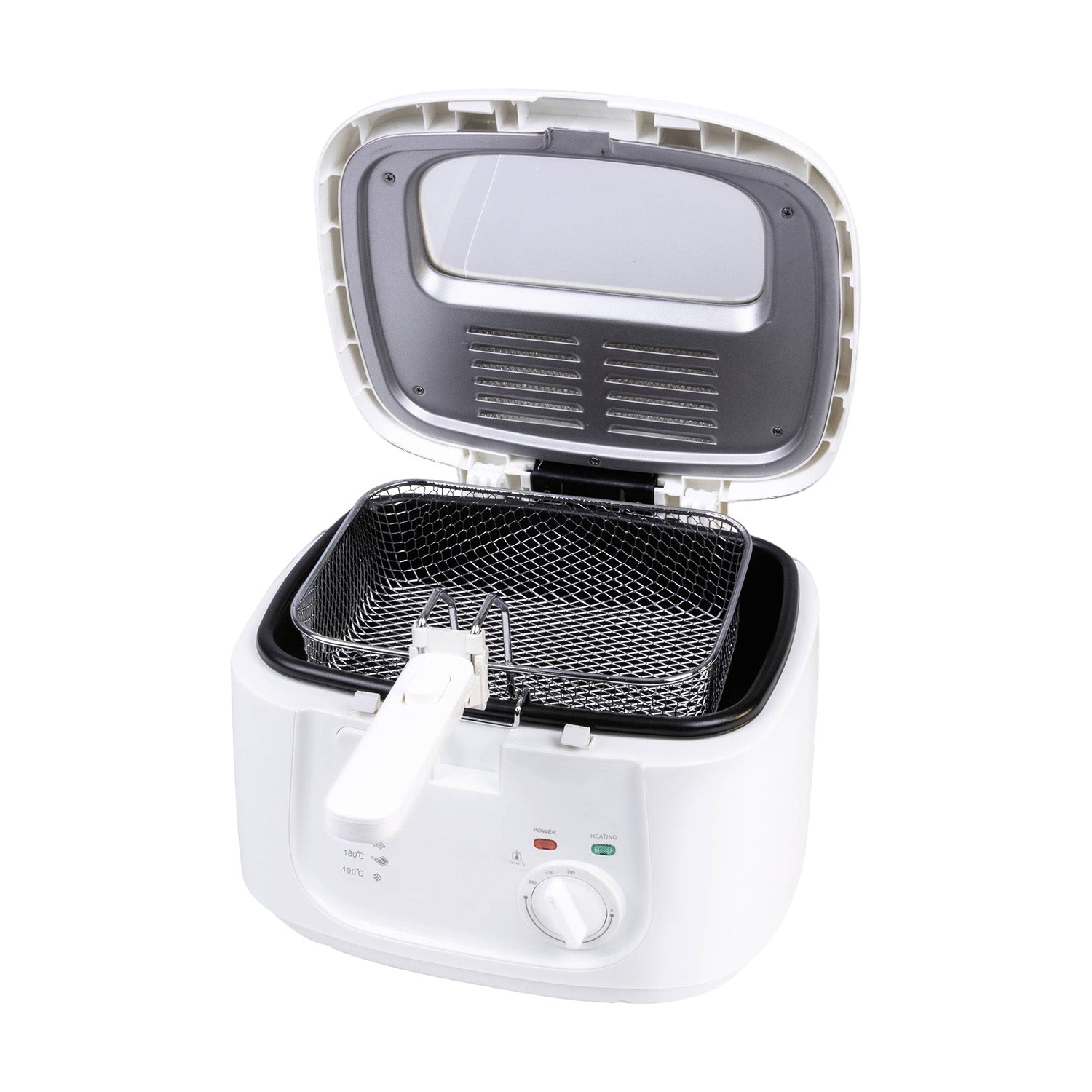 TekOne Friggitrice elettrica 2,5L con termostato regolabile