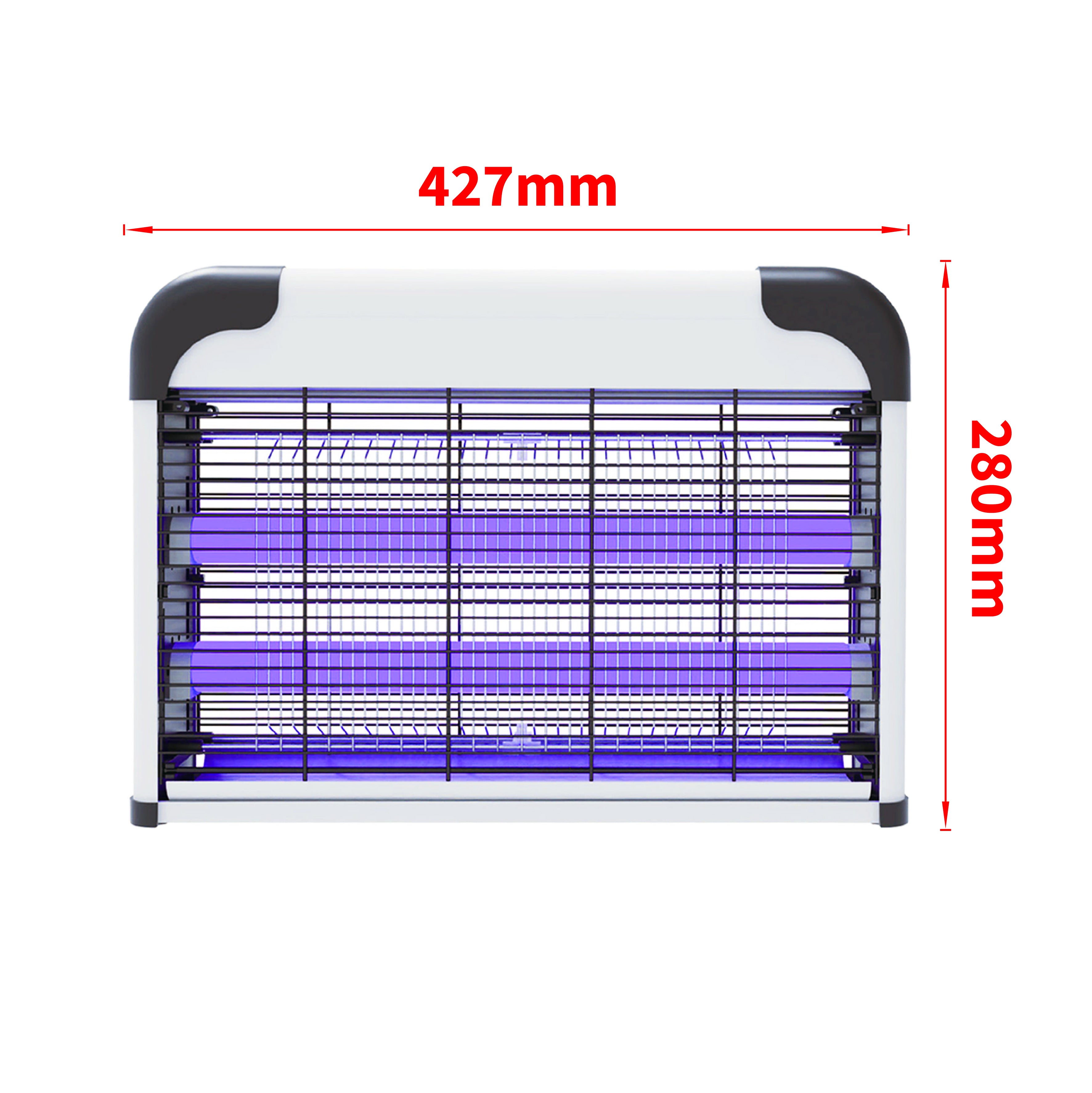 Tekone Lampada Insetticida Elettrica UV 20W per Interni – Raggio d'Azione 30m²