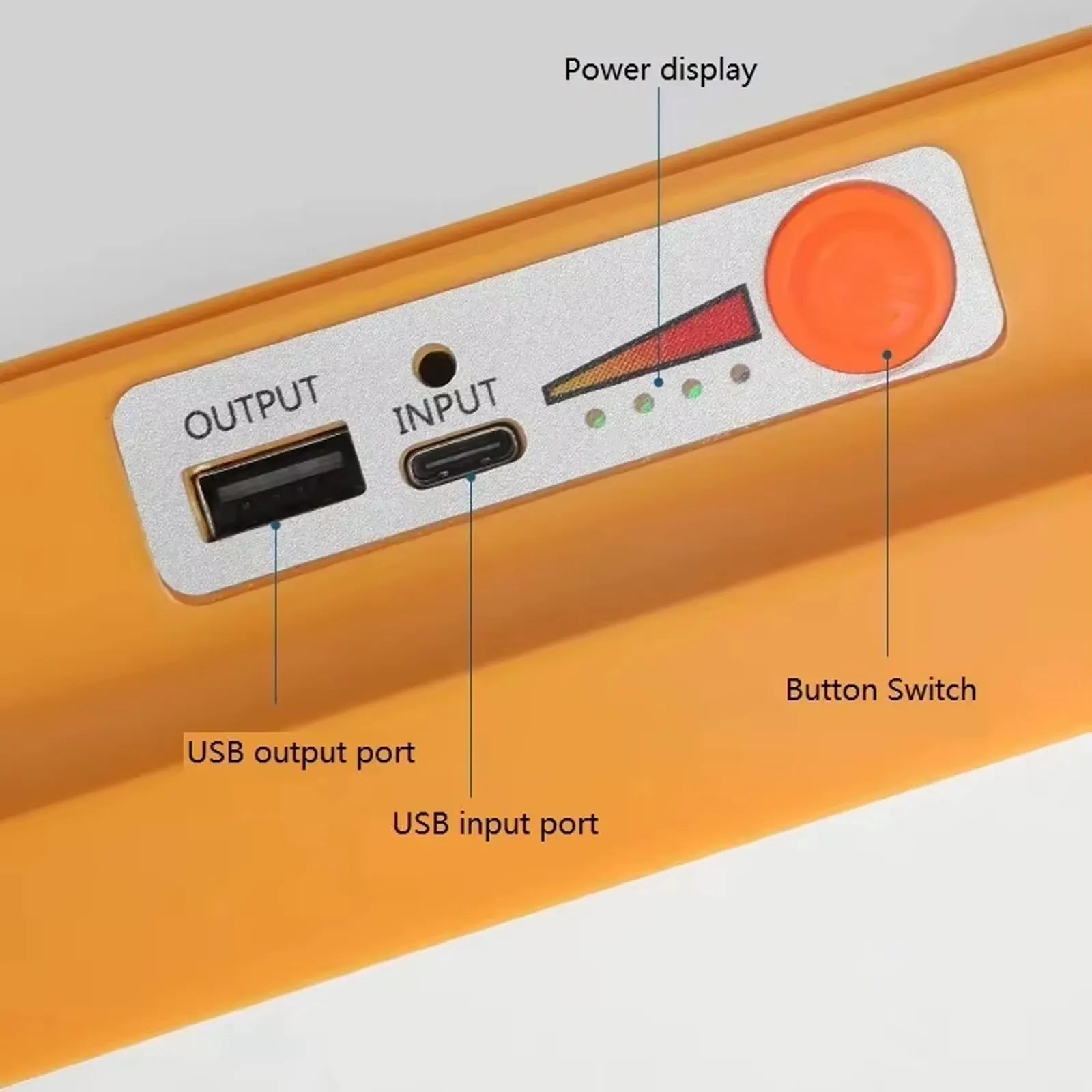 Faro LED Portatile Ricaricabile con Manico – Tekone FR4327