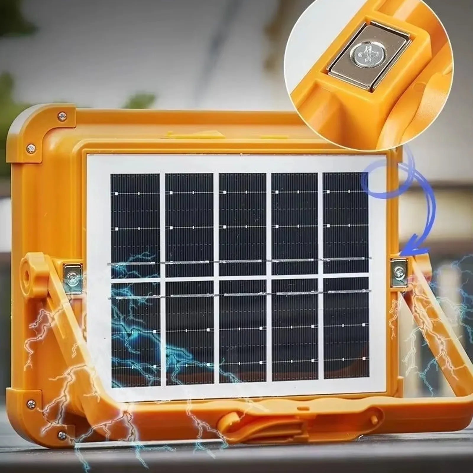 Faro LED Portatile Ricaricabile con Manico – Tekone FR4327