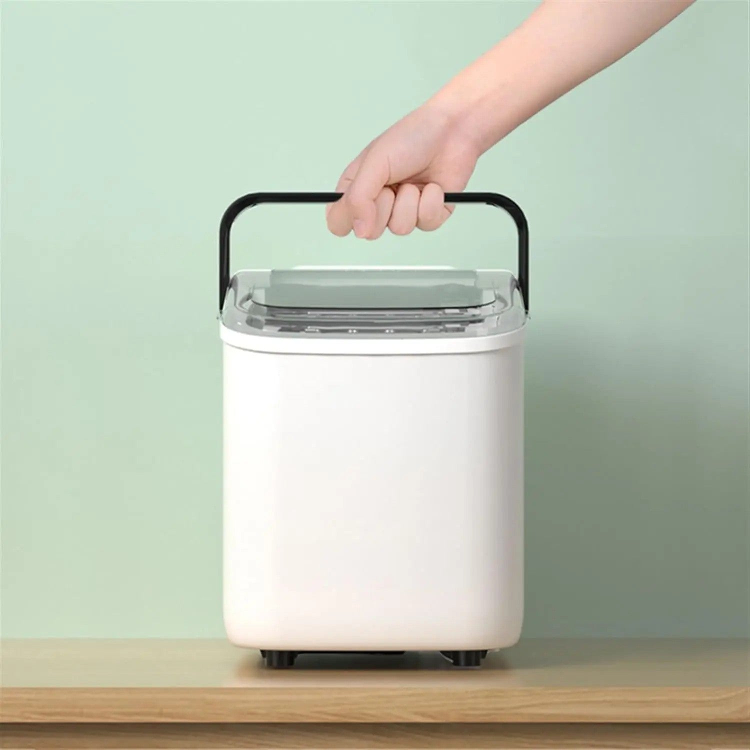 TekOne Macchina del ghiaccio portatile 12kg con autopulizia