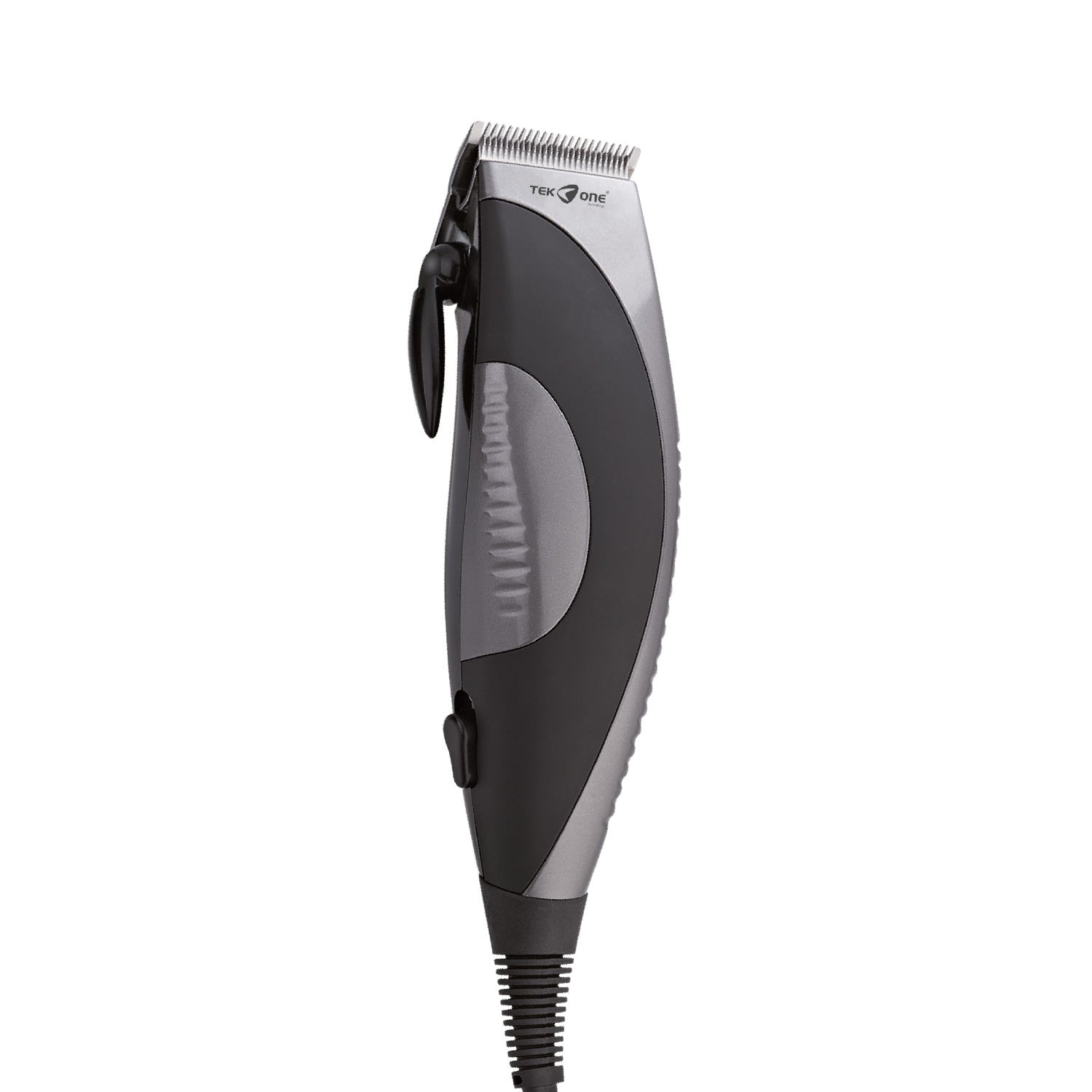 TekOne Tagliacapelli Professionale con Lame in Acciaio e 4 Pettini Regolabili