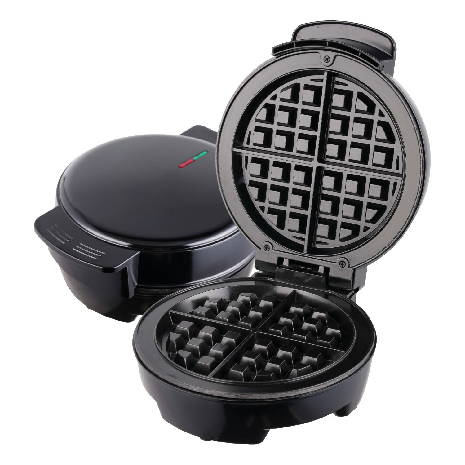 Tekone Piastra Elettrica per Waffle 1000W con Controllo Termostatico – Antiaderente, Cool Touch