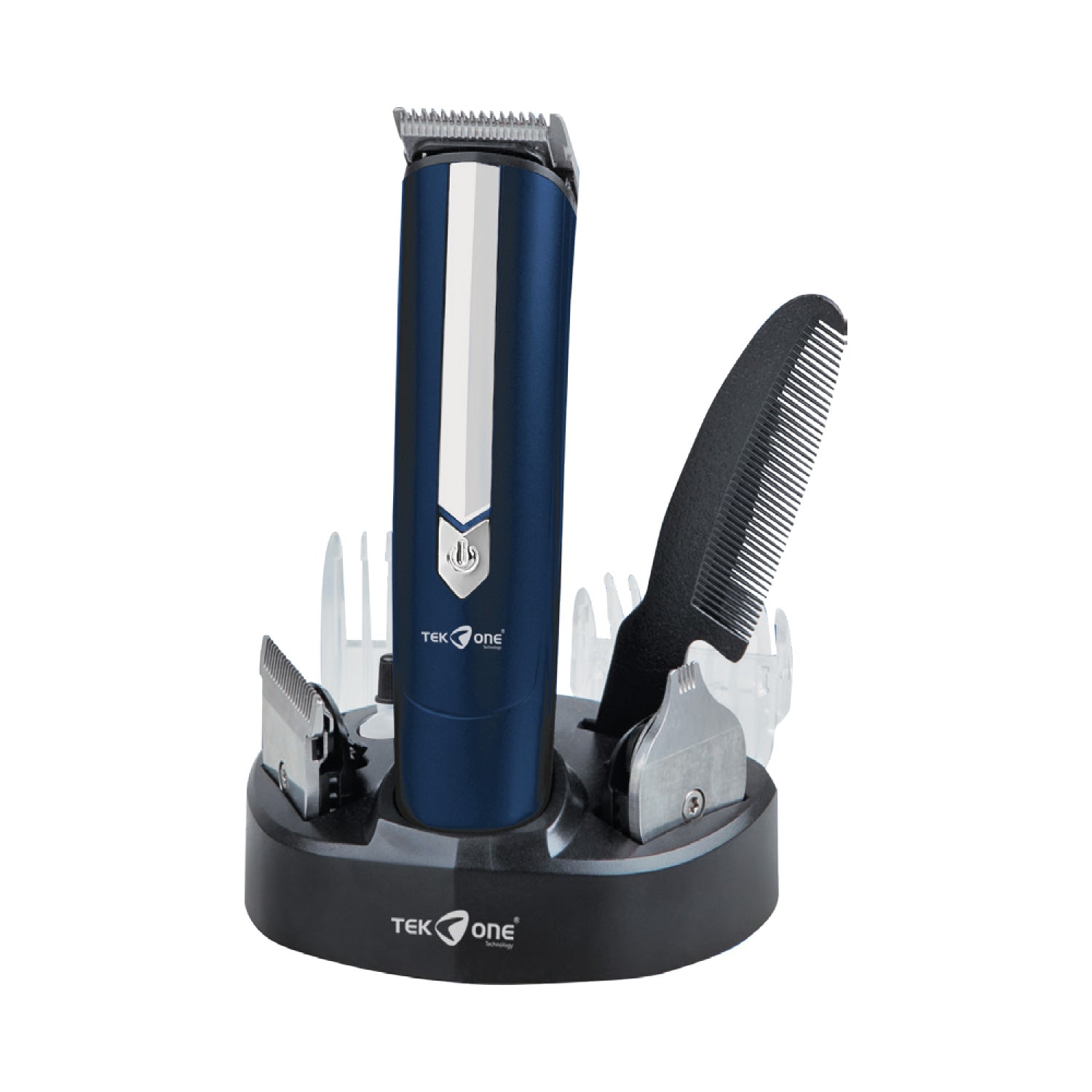 Kit Regolabarba e Tagliacapelli TekOne – Base di Ricarica, Autonomia 120 Min