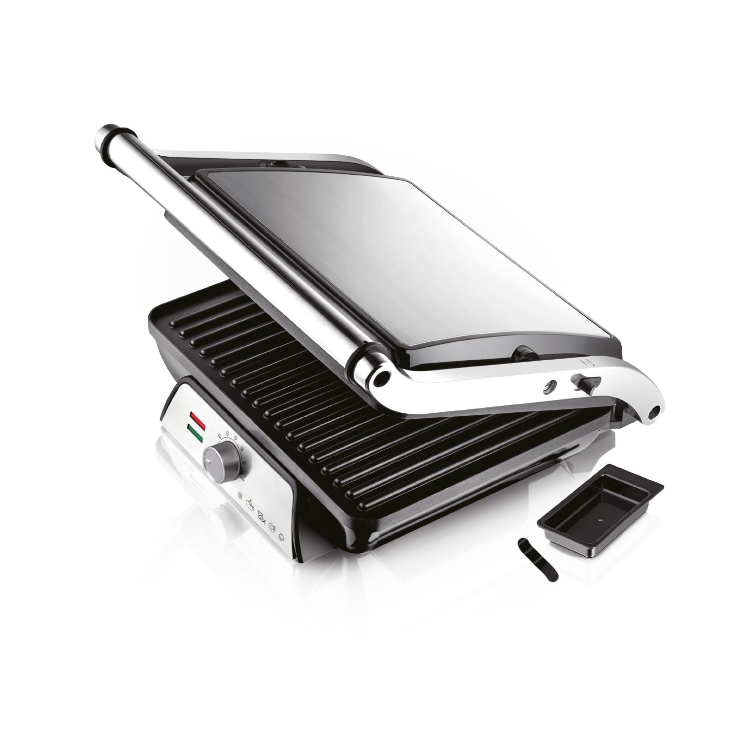 TekOne Tostapane e grill elettrico 2000W con termostato regolabile