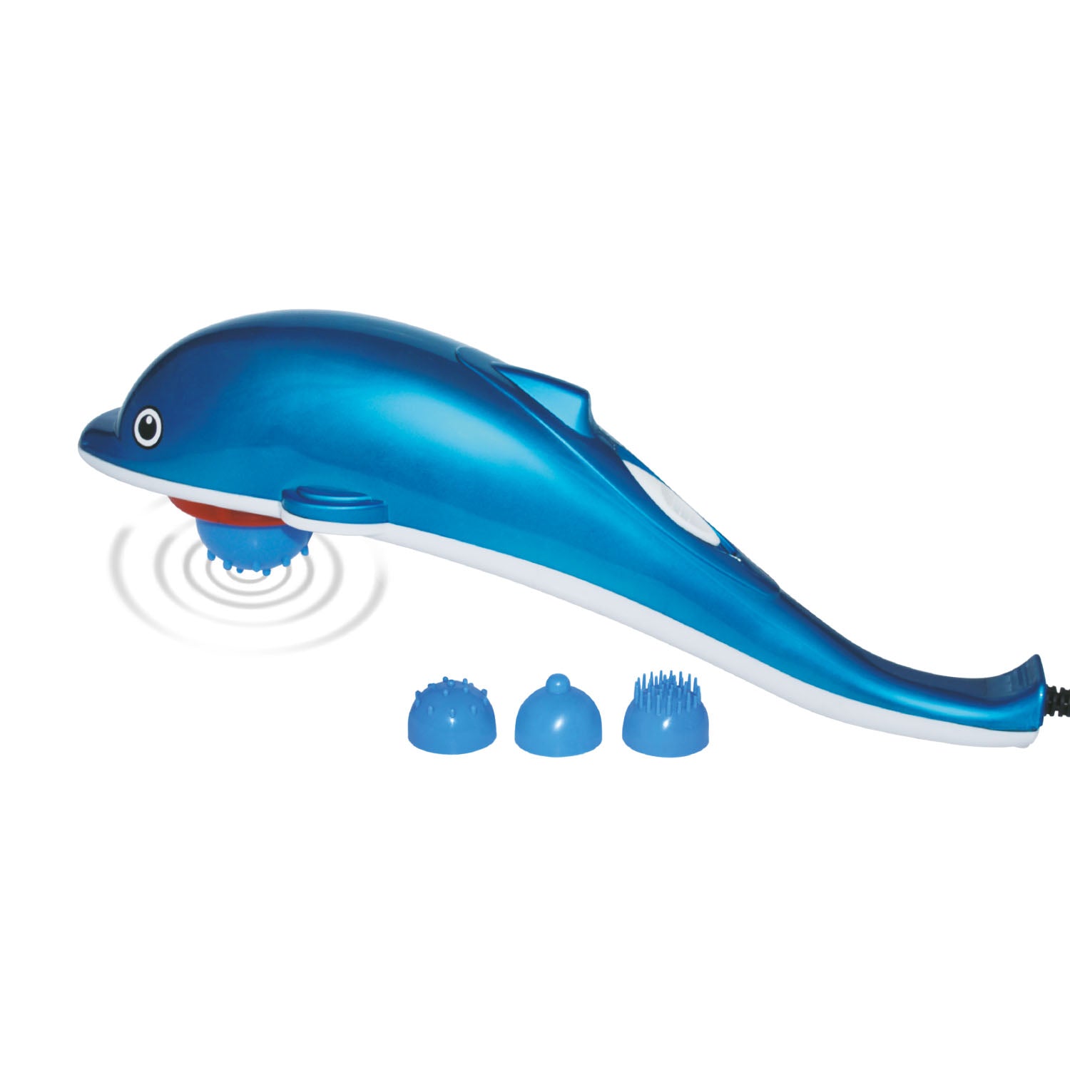 Massaggiatore Elettrico a Forma di Delfino - Relax e Sollievo Muscolare