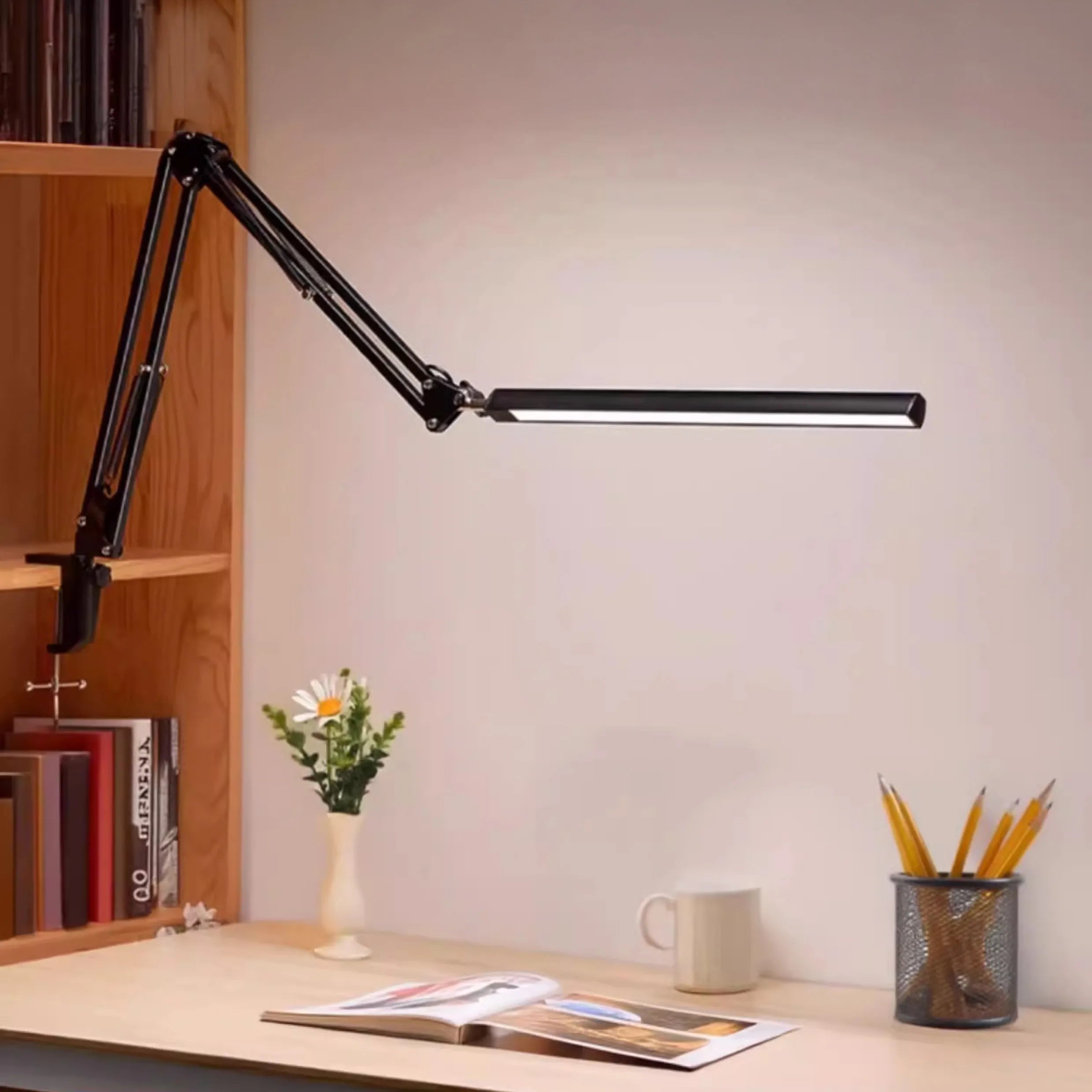 Lampada a Clip Pieghevole 80 LED con luce regolabile – Tekone TO-BL179