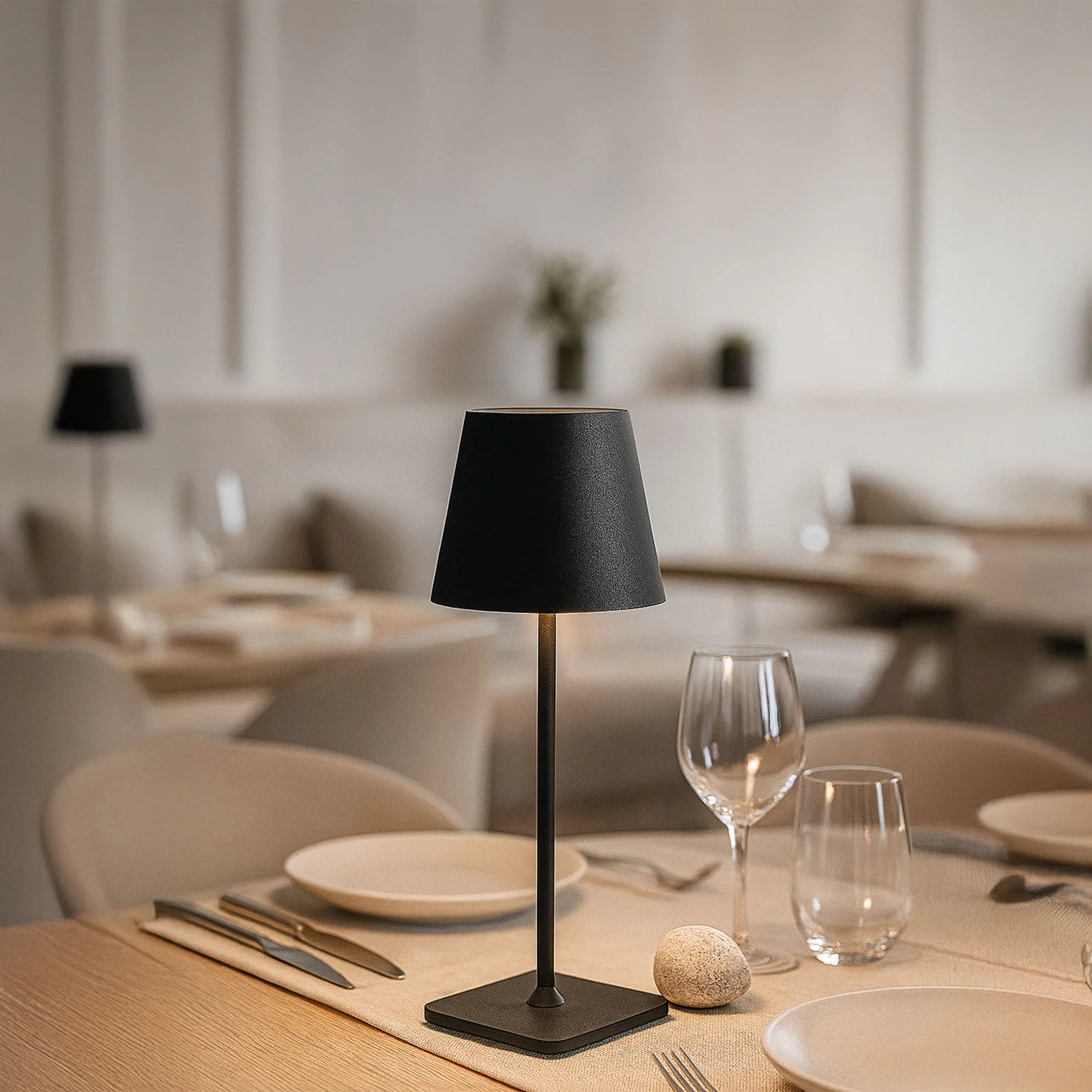 Lampada da Tavolo LED Touch Tekone TO-BL186 - Ricaricabile e Moderna (10x38 cm)