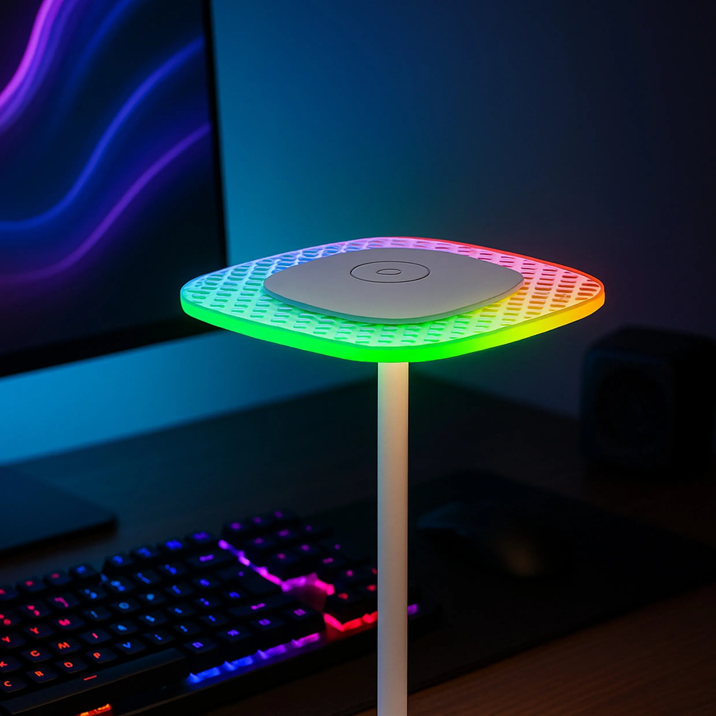 Lampada da tavolo RGB ricaricabile con sensore touch – Tekone TO-BL64
