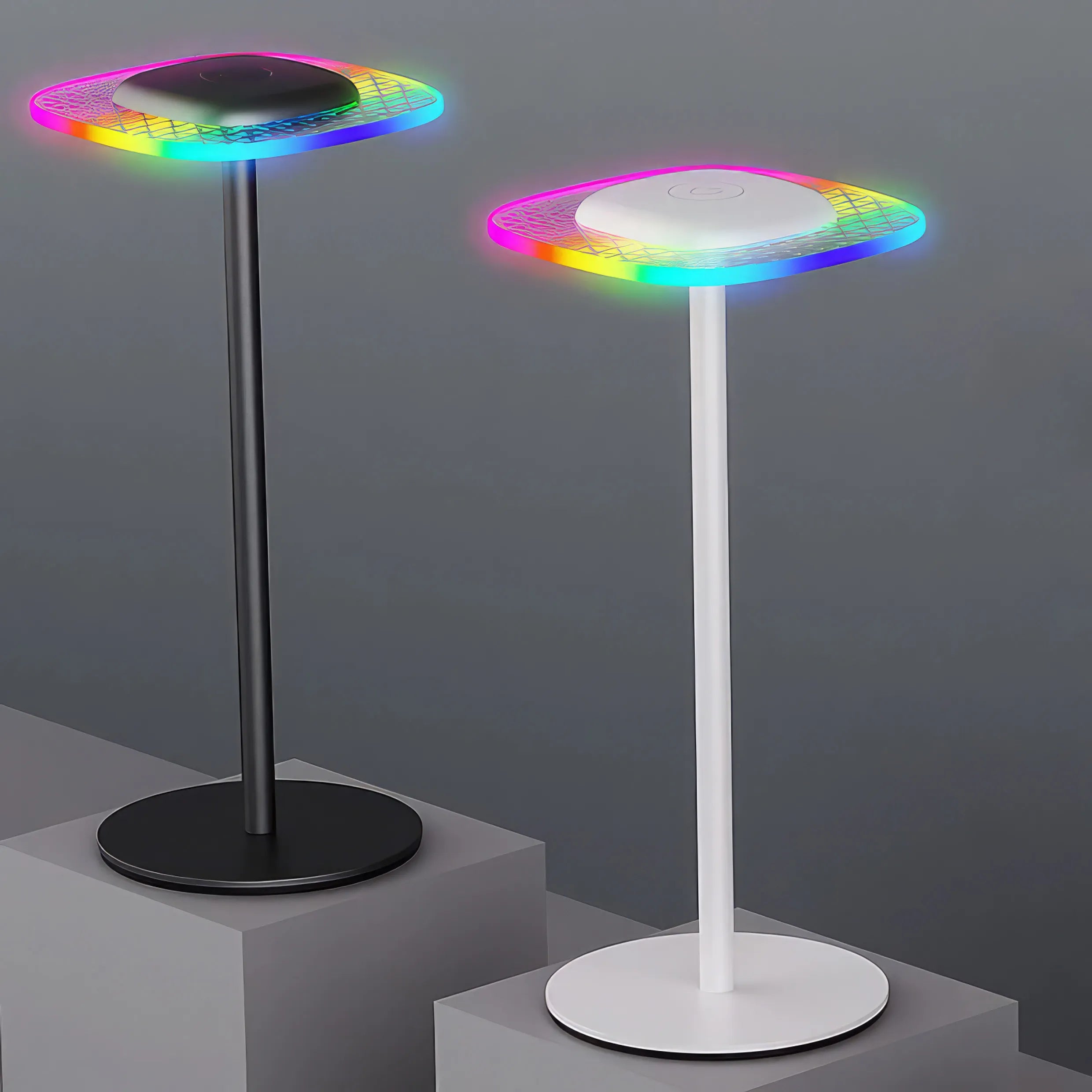 Lampada da tavolo RGB ricaricabile con sensore touch – Tekone TO-BL64