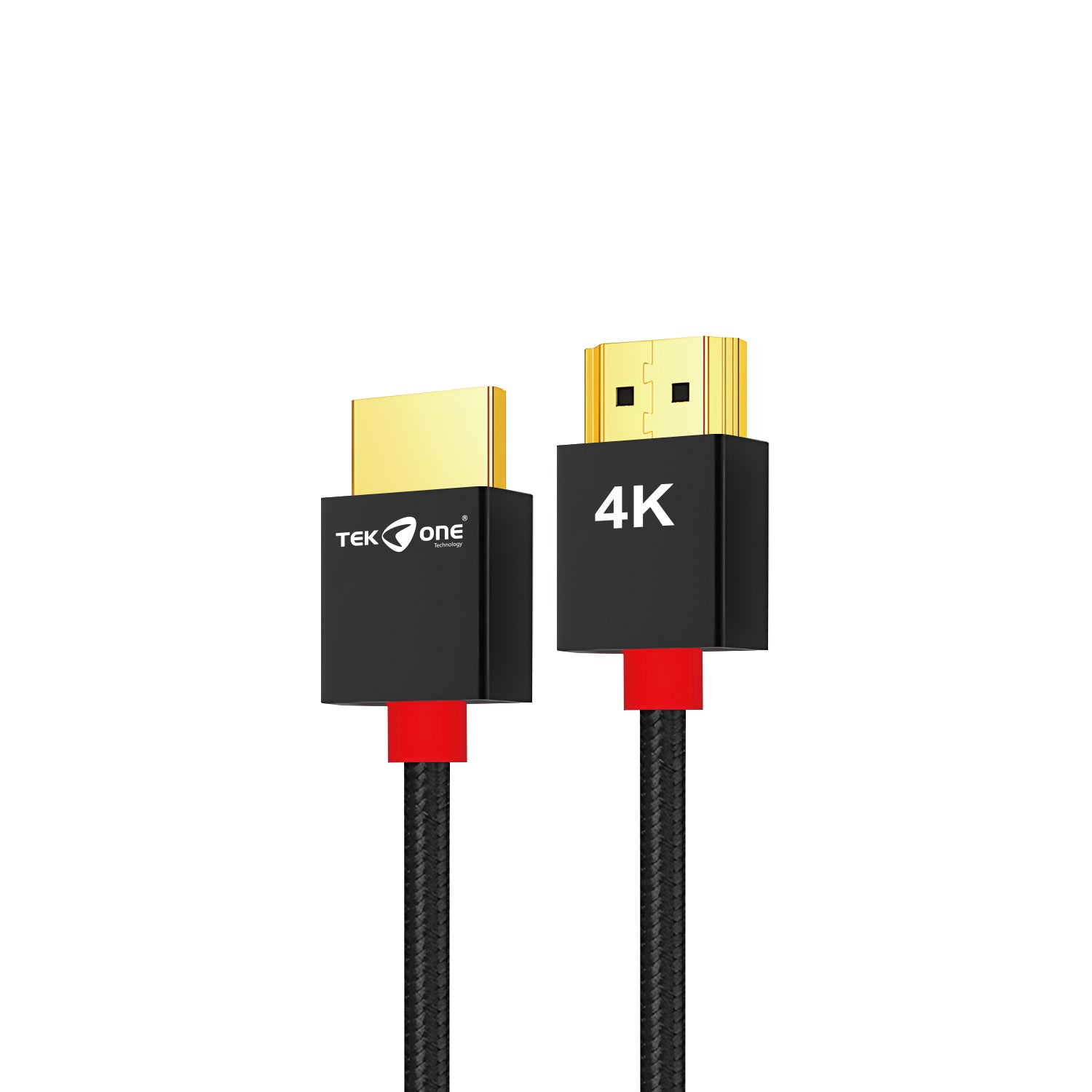 Cavo HDMI 4K TekOne 1.5m – Placcato in Oro, Trecciato, Alta Definizione