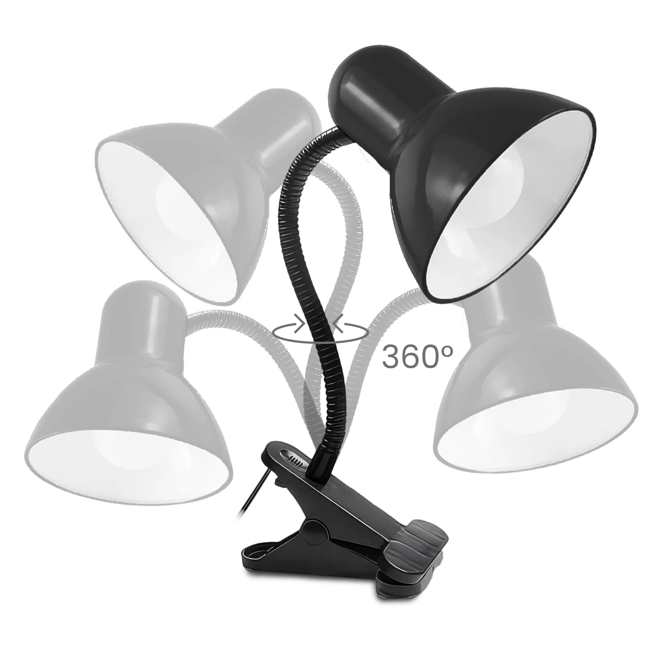 Lampada con Morsetto Tekone TO-LT04 – Design moderno da scrivania con collo flessibile