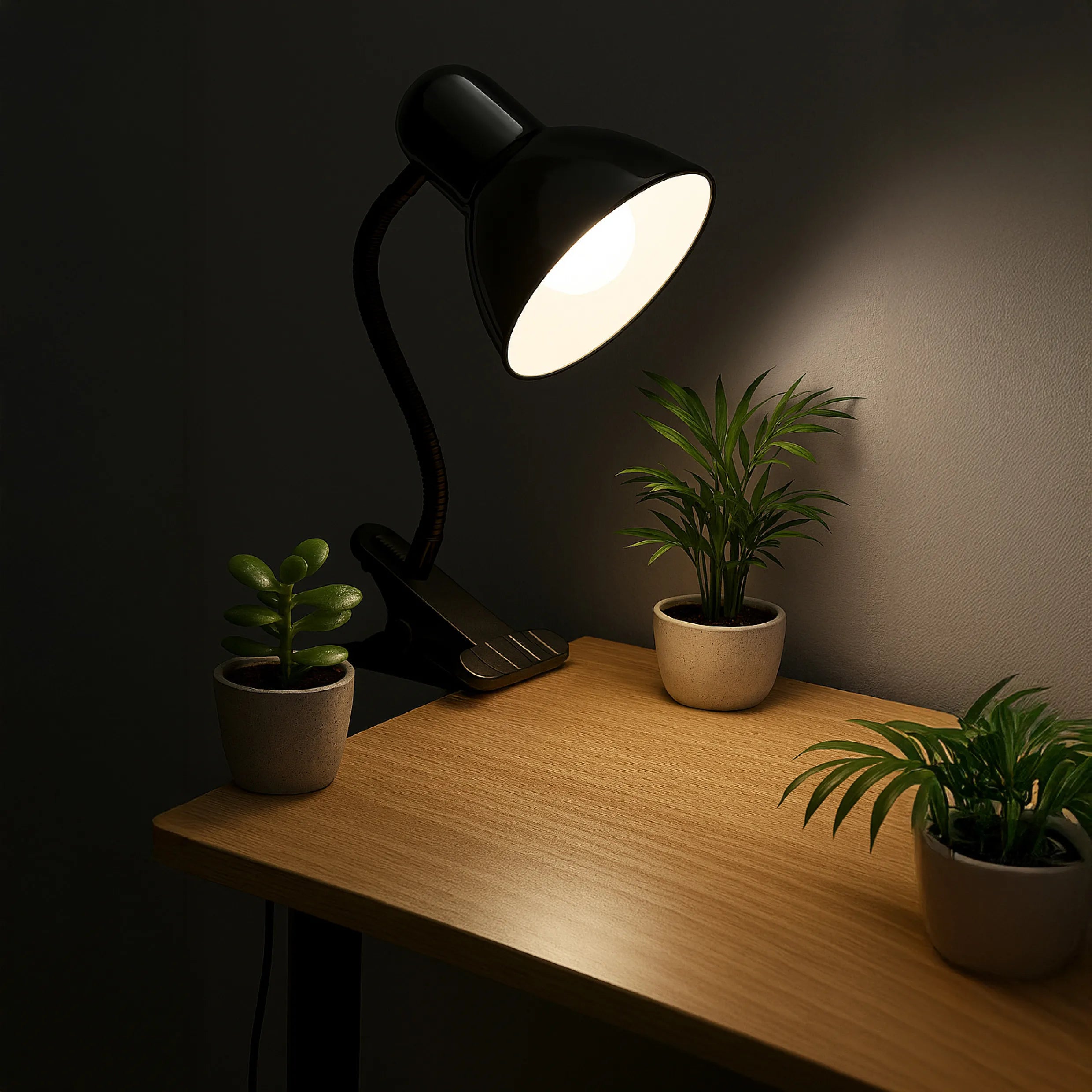 Lampada con Morsetto Tekone TO-LT04 – Design moderno da scrivania con collo flessibile