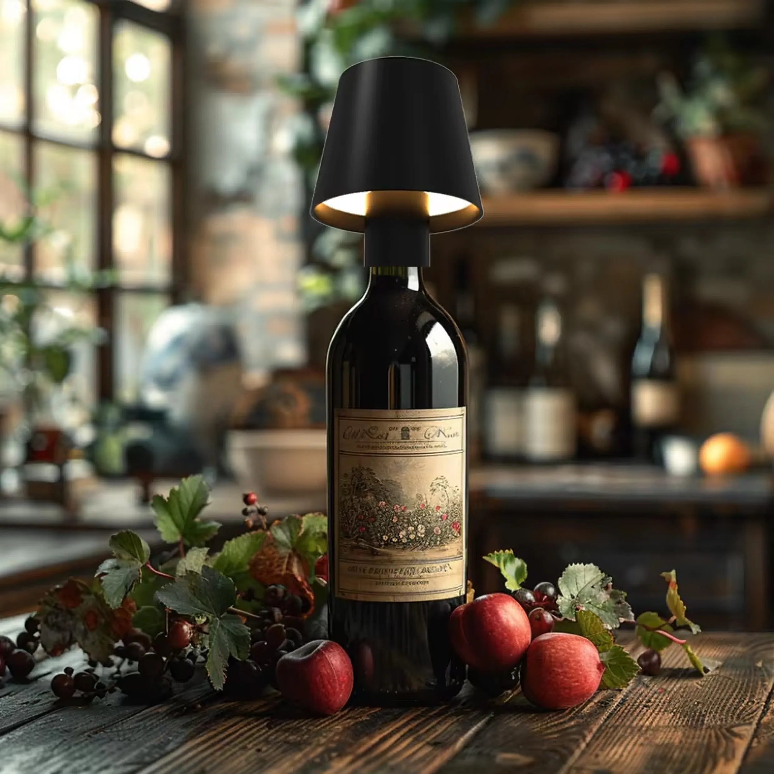 Lampada LED da bottiglia con paralume in alluminio – Tekone TO-LT07