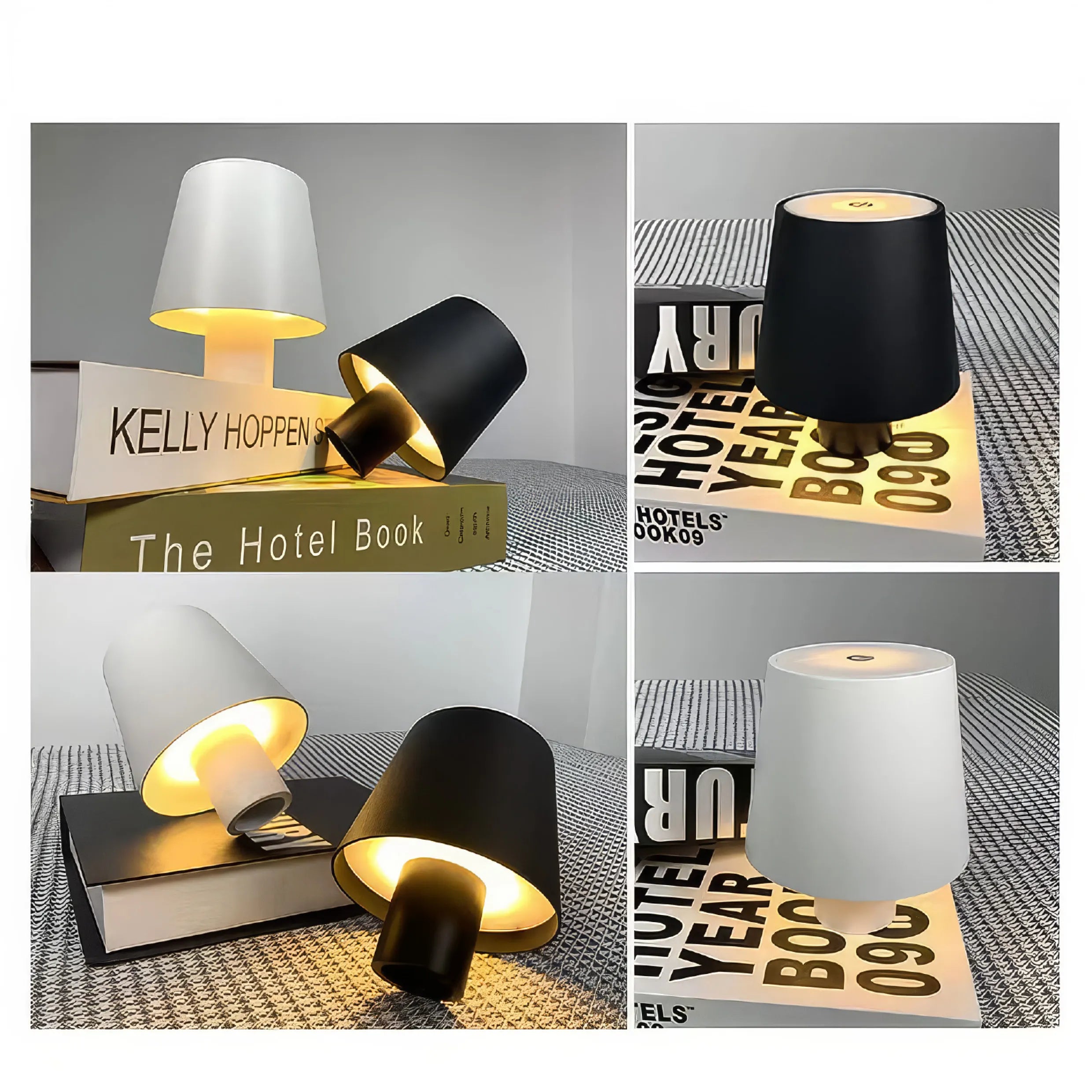 Lampada LED da bottiglia con paralume in alluminio – Tekone TO-LT07