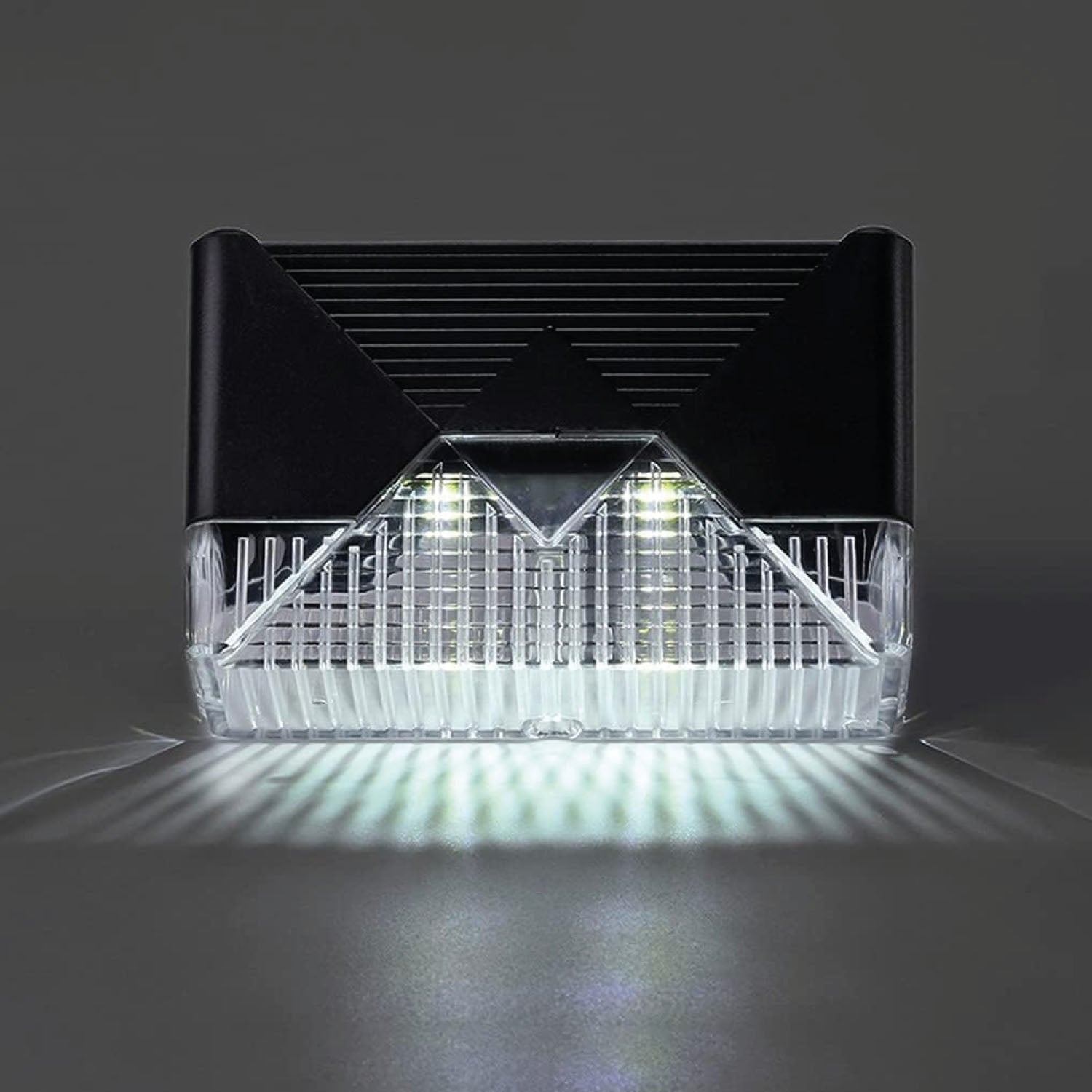 Set 4 Faretti Lampada Segnapasso Solare TekOne – IP65, 5W, per Giardino e Scale