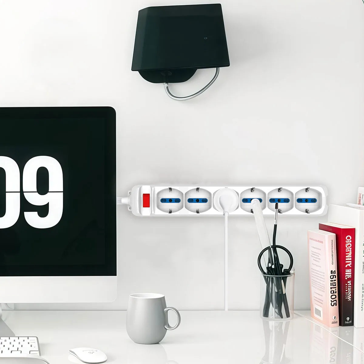 Enerwei Multipresa Pluristandard con Interruttore | 3, 4, 5, 6 Uscite