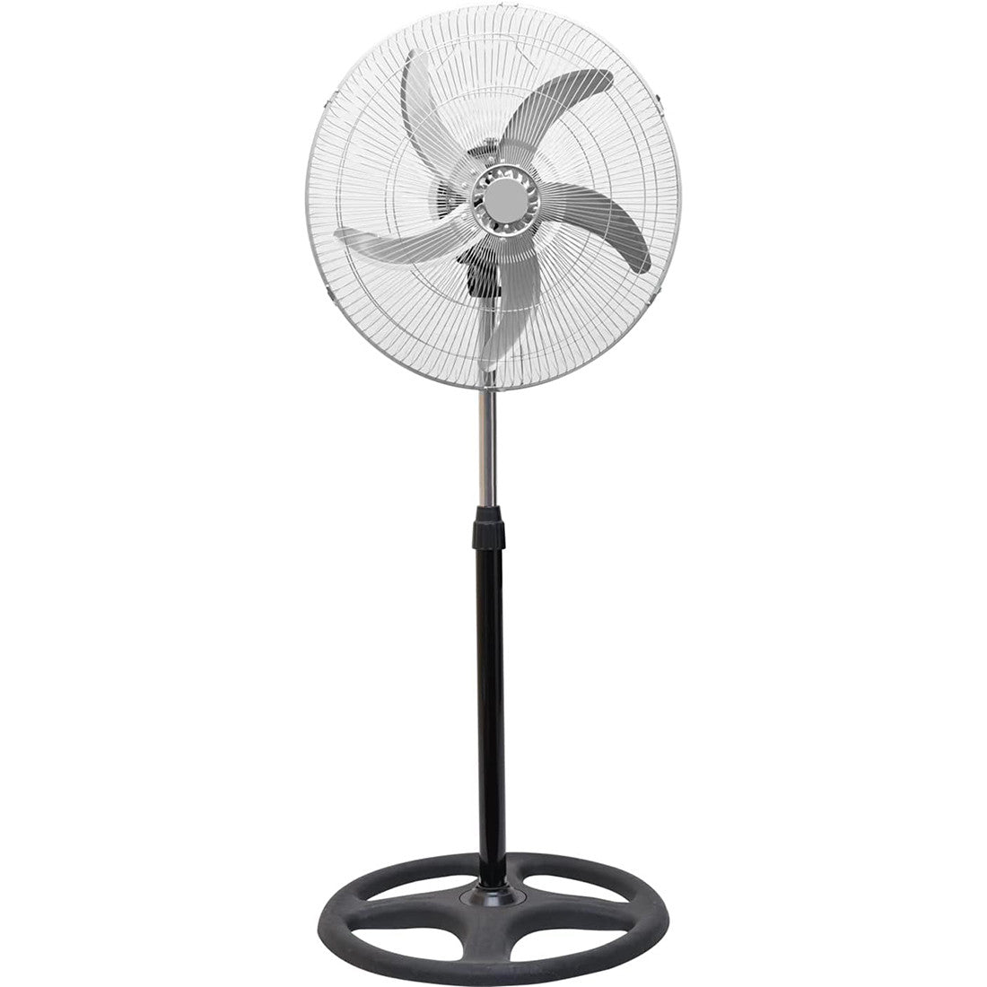 TekOne Ventilatore da 60W a Piantana con Oscillazione e Altezza Regolabile