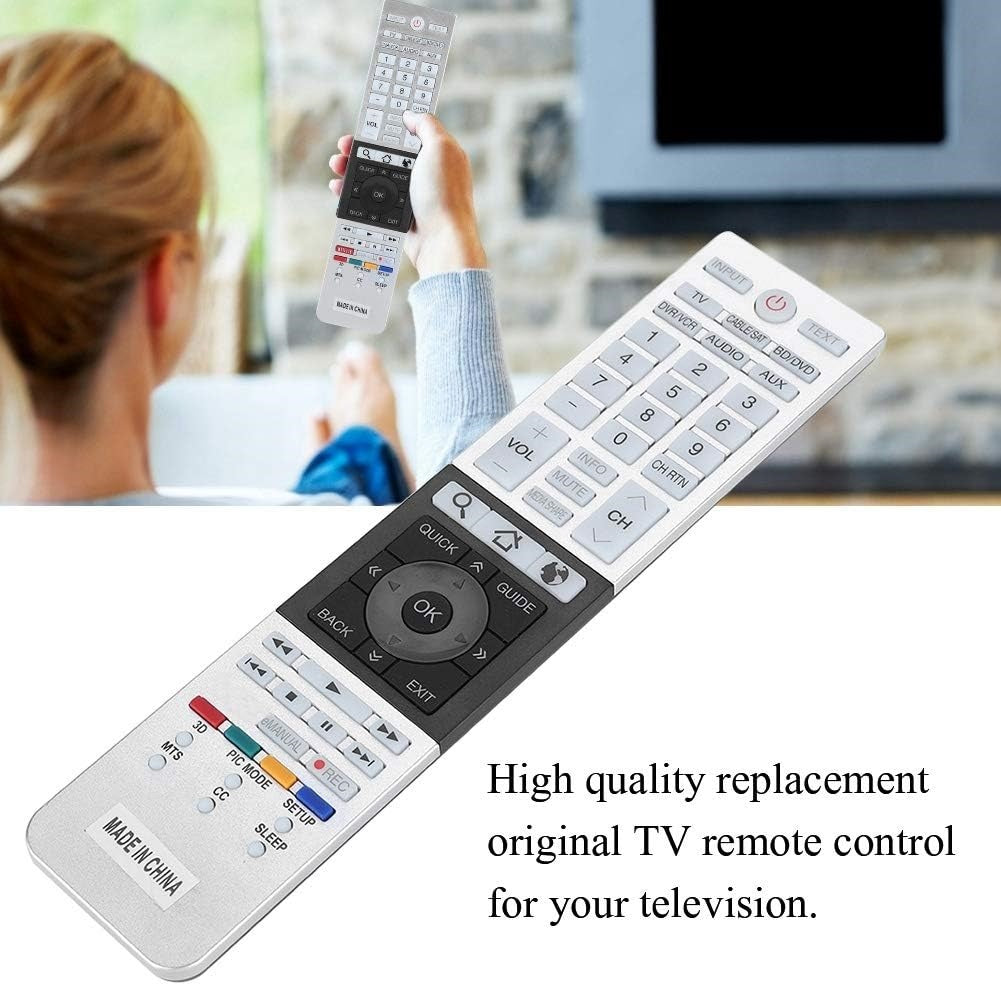 Telecomando Universale TekOne per TV LCD, Plasma, LED e 4K – Compatibile Toshiba