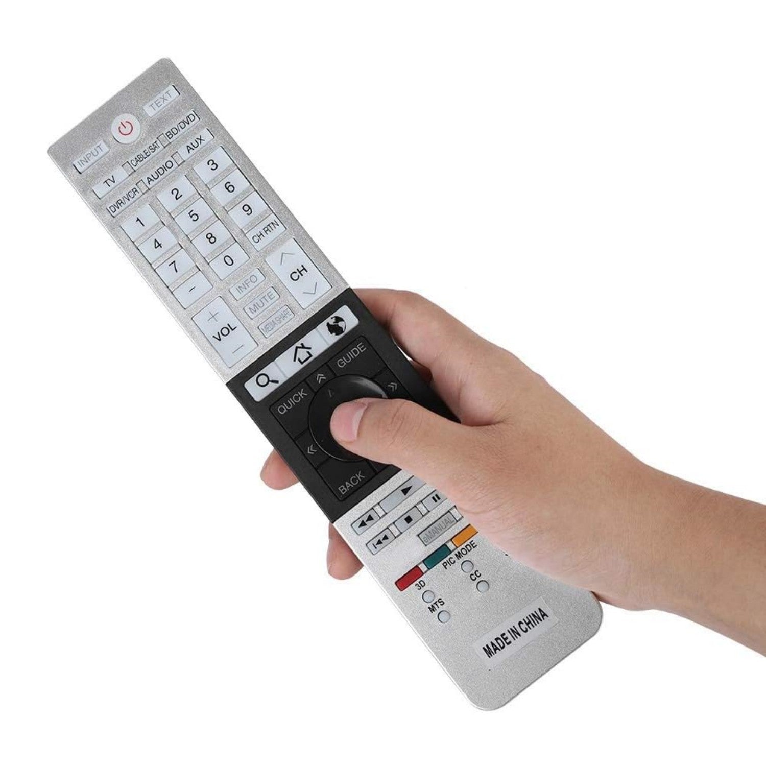 Telecomando Universale TekOne per TV LCD, Plasma, LED e 4K – Compatibile Toshiba