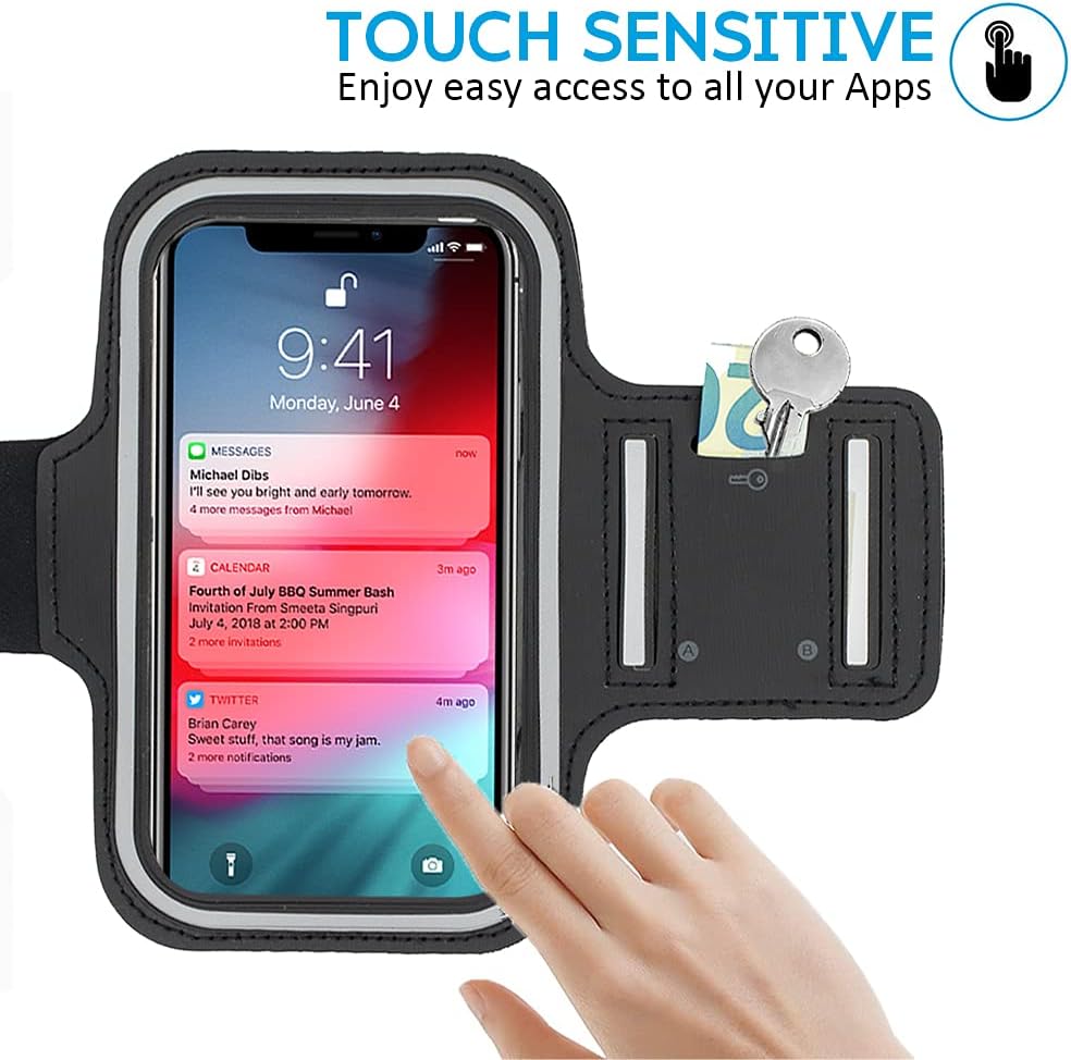 Fascia da Braccio Sportiva TekOne – Universale fino a 7 Pollici