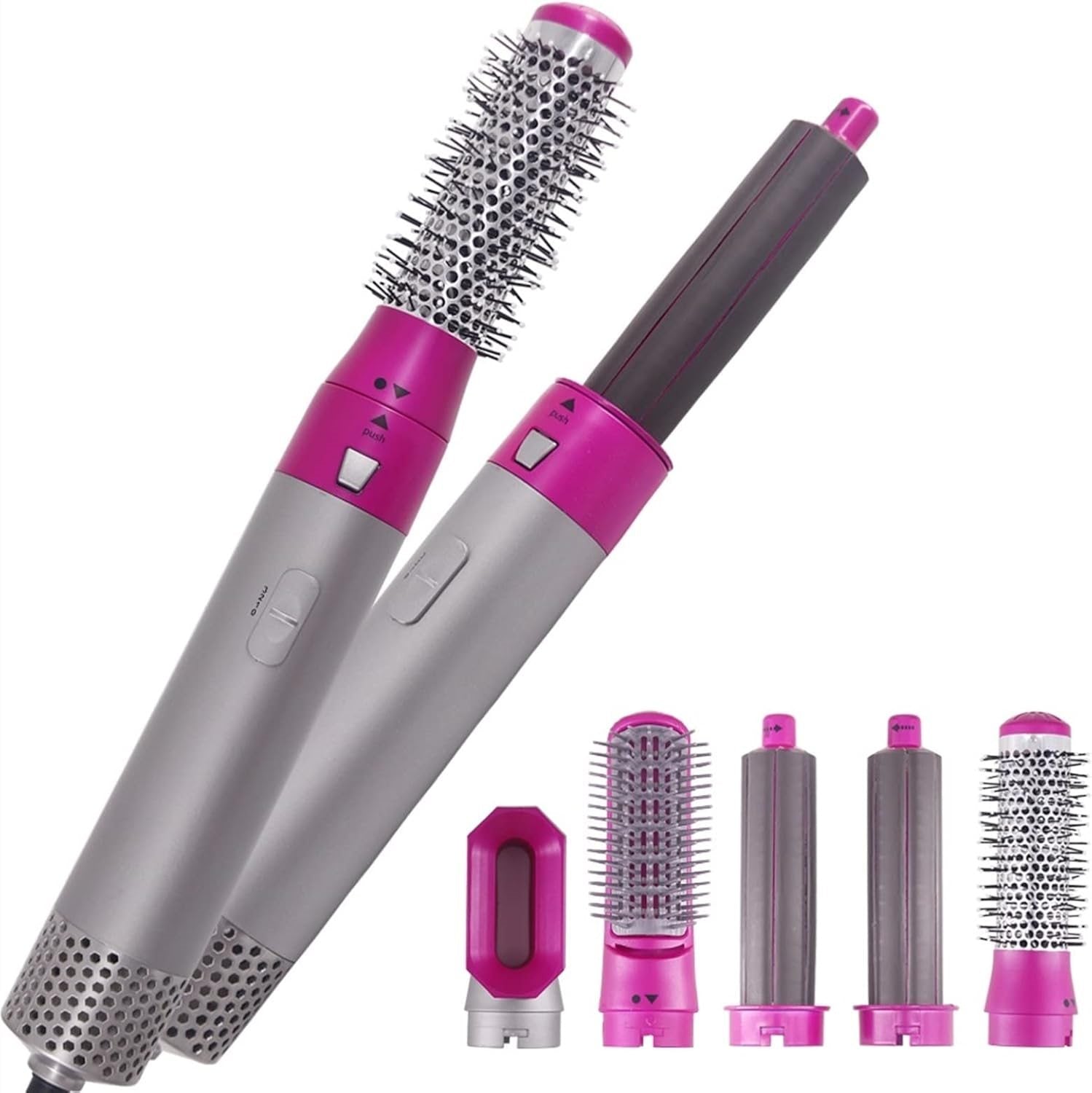 TekOne Asciugacapelli Professionale 5 in 1 Multifunzione con Accessori - 1000W