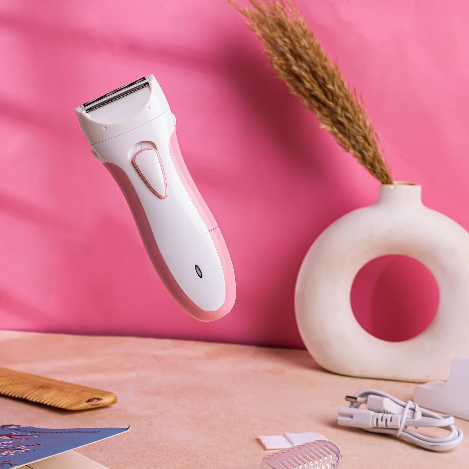 TekOne Depilatore Portatile Ricaricabile con Testina Rimovibile