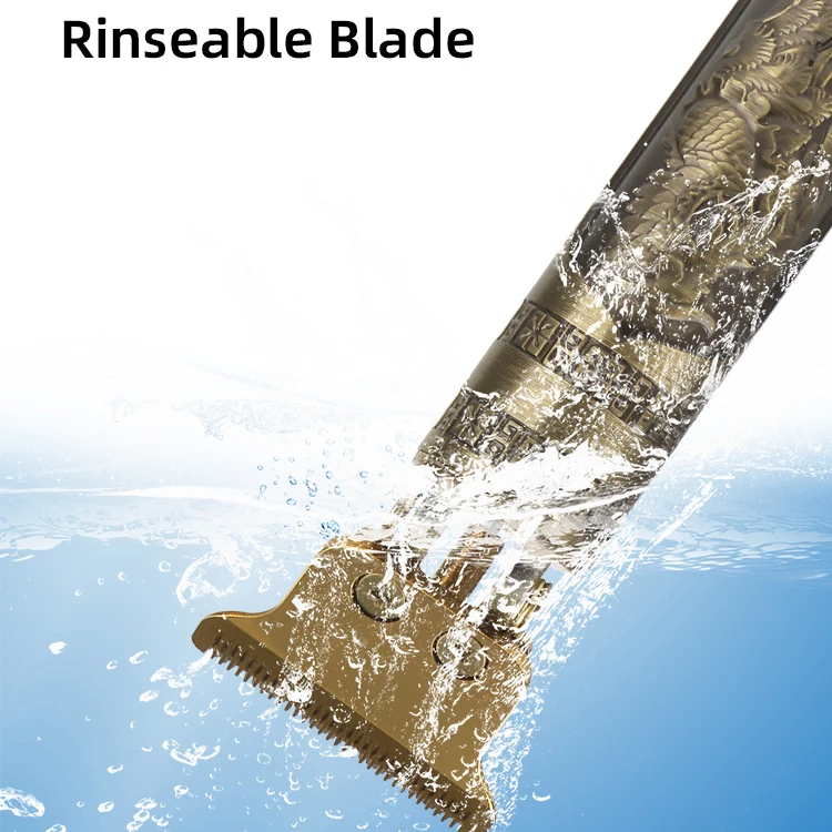 Tagliacapelli Regolabarba Ricaricabile TekOne con Design Inciso