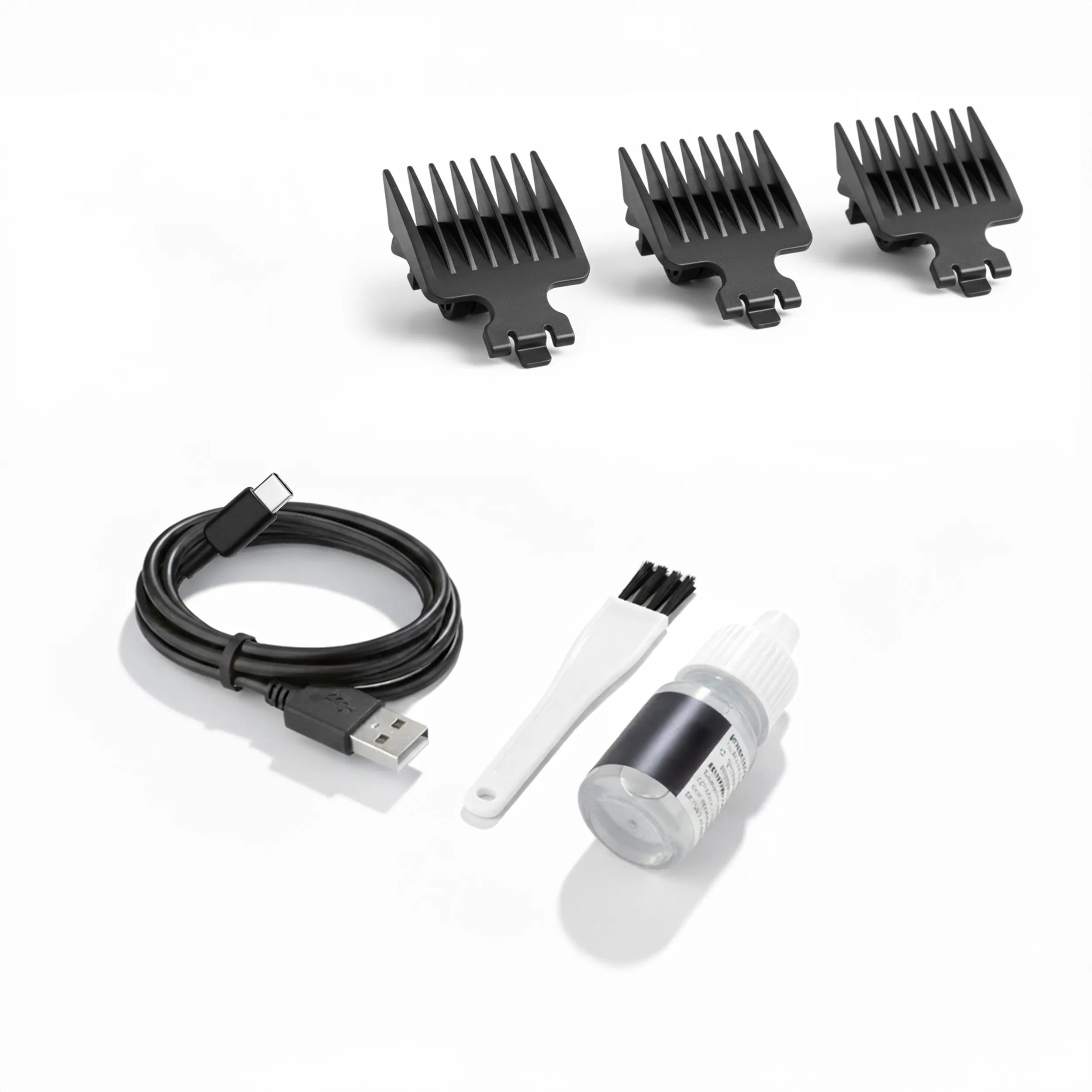 Tekone Tagliacapelli Professionale Ricaricabile con Lama in Acciaio e 4 Pettini