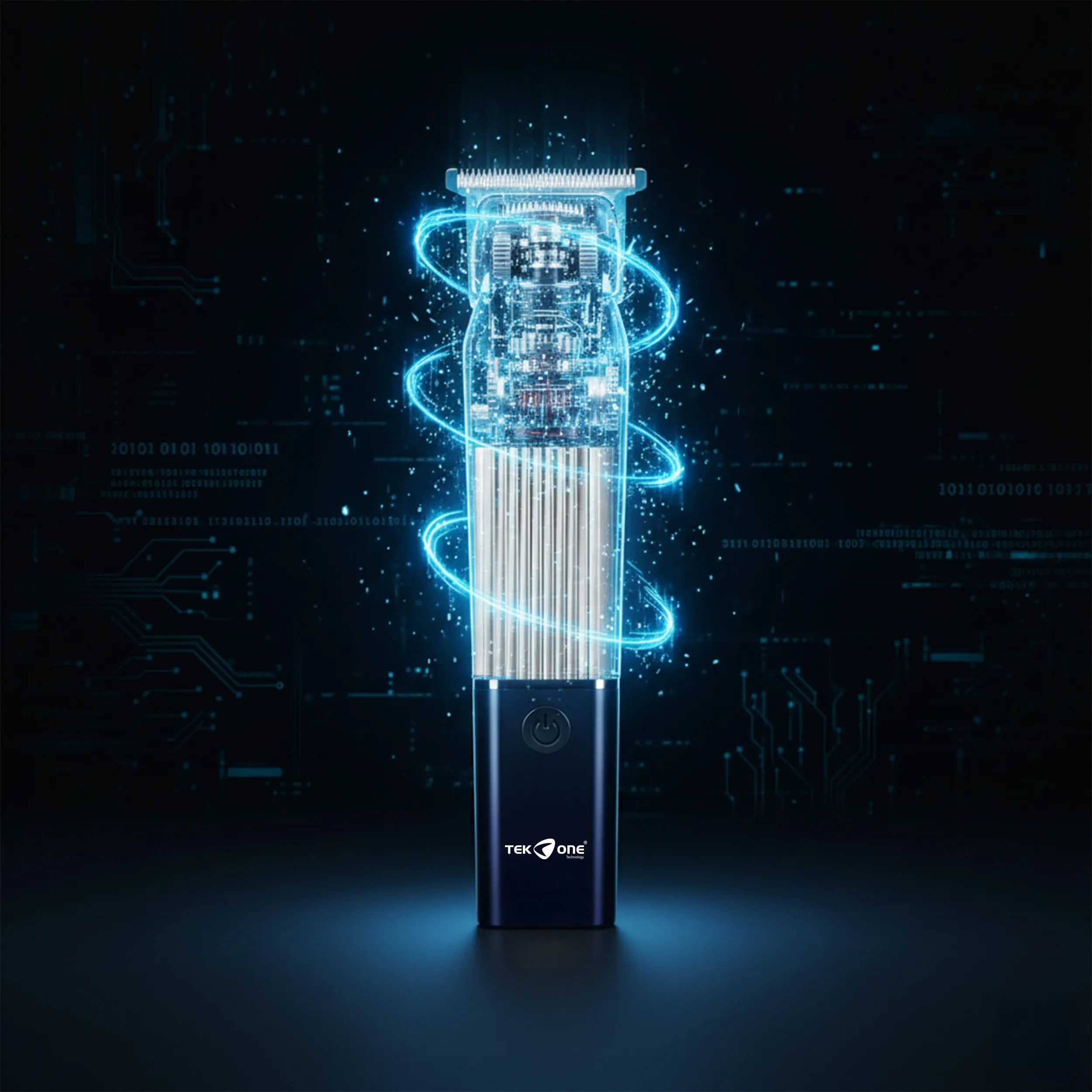 Tekone Rasoio Elettrico Ricaricabile 2 in 1 con Trimmer Naso e USB-C