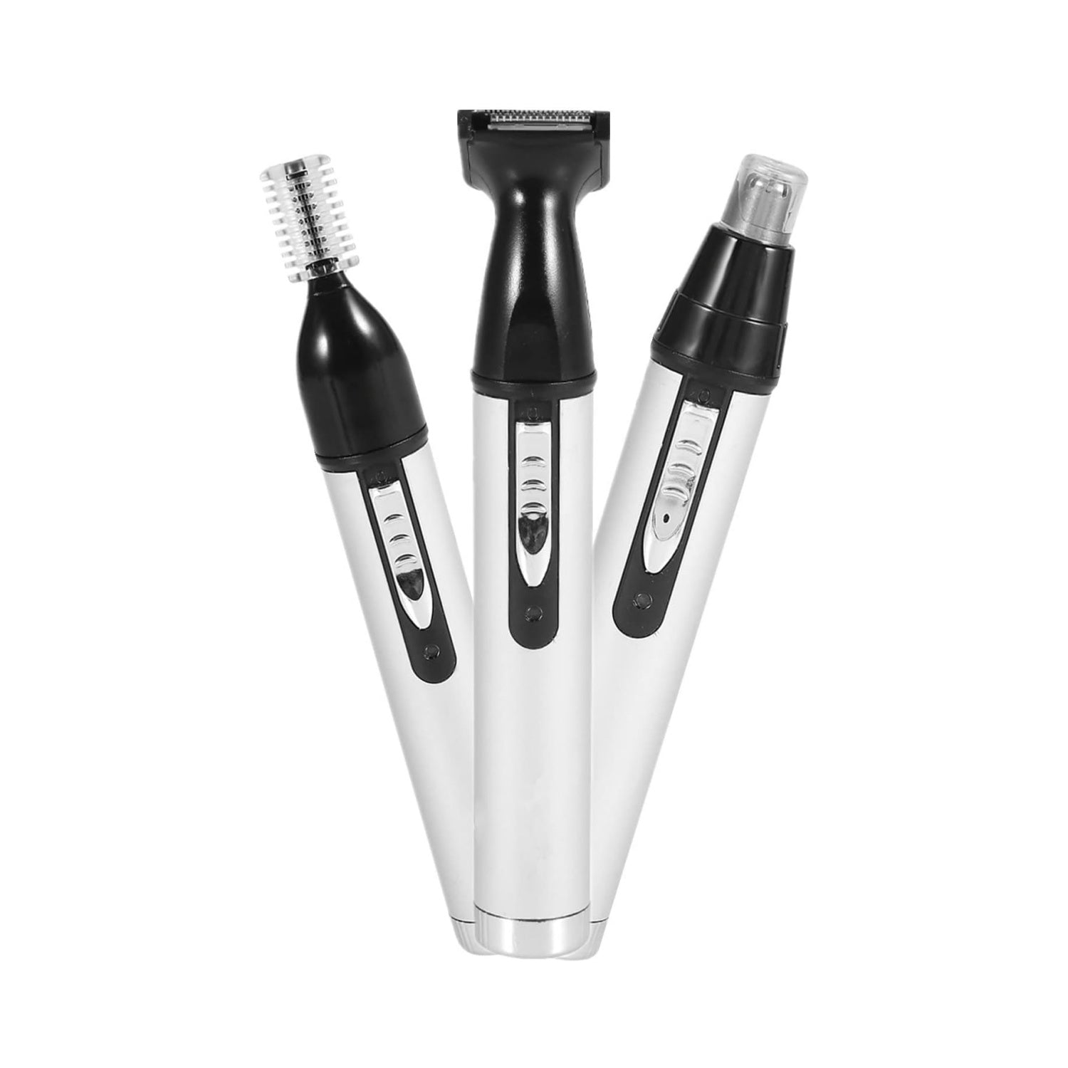 TekOne Rifinitore 3 in 1 per Barba, Naso e Orecchie - Lame in Acciaio e Batteria Ricaricabile