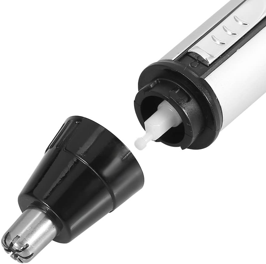 TekOne Rifinitore 3 in 1 per Barba, Naso e Orecchie - Lame in Acciaio e Batteria Ricaricabile