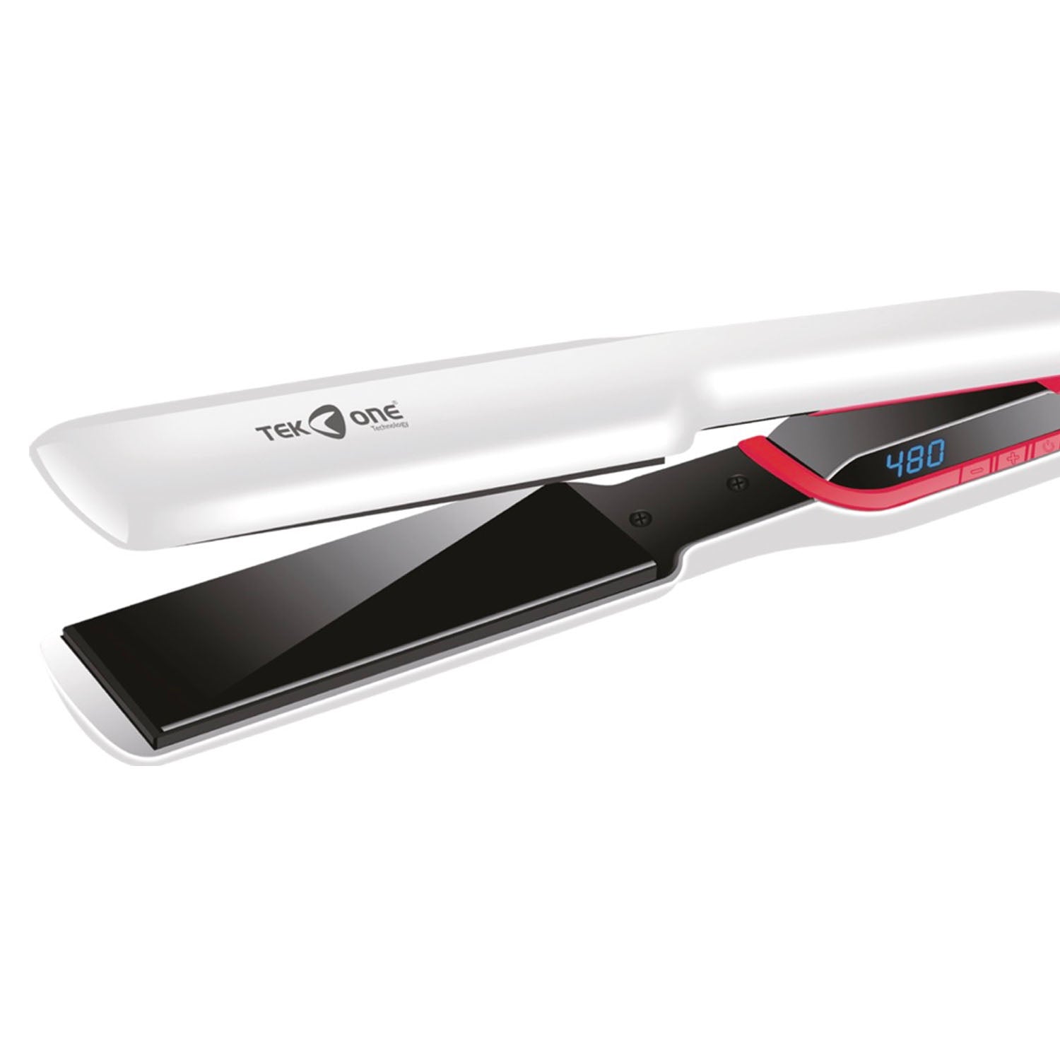 TekOne Piastra per Capelli Professionale con Display LCD