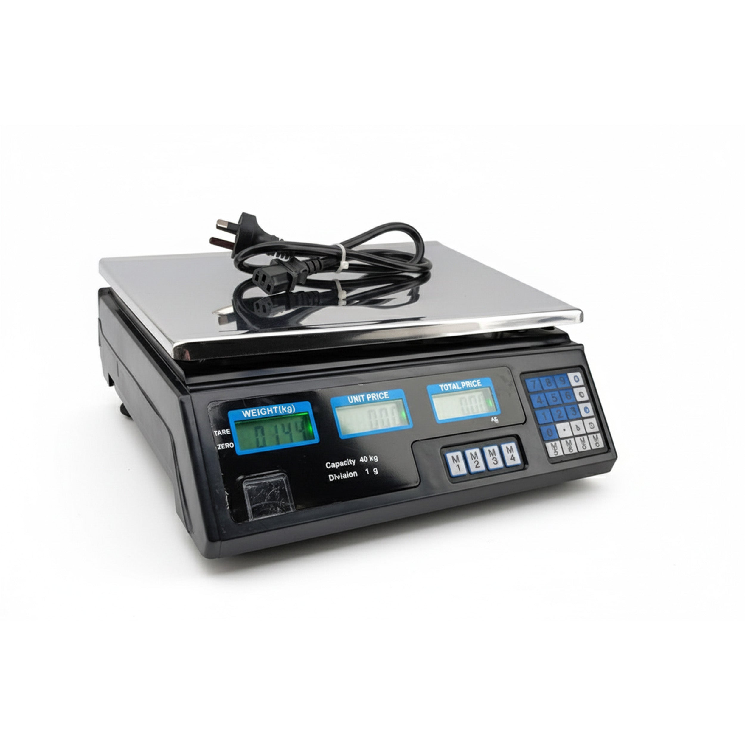 Bilancia da Banco Professionale Tekone ACS-A9 LCD 40Kg con 7 memorie
