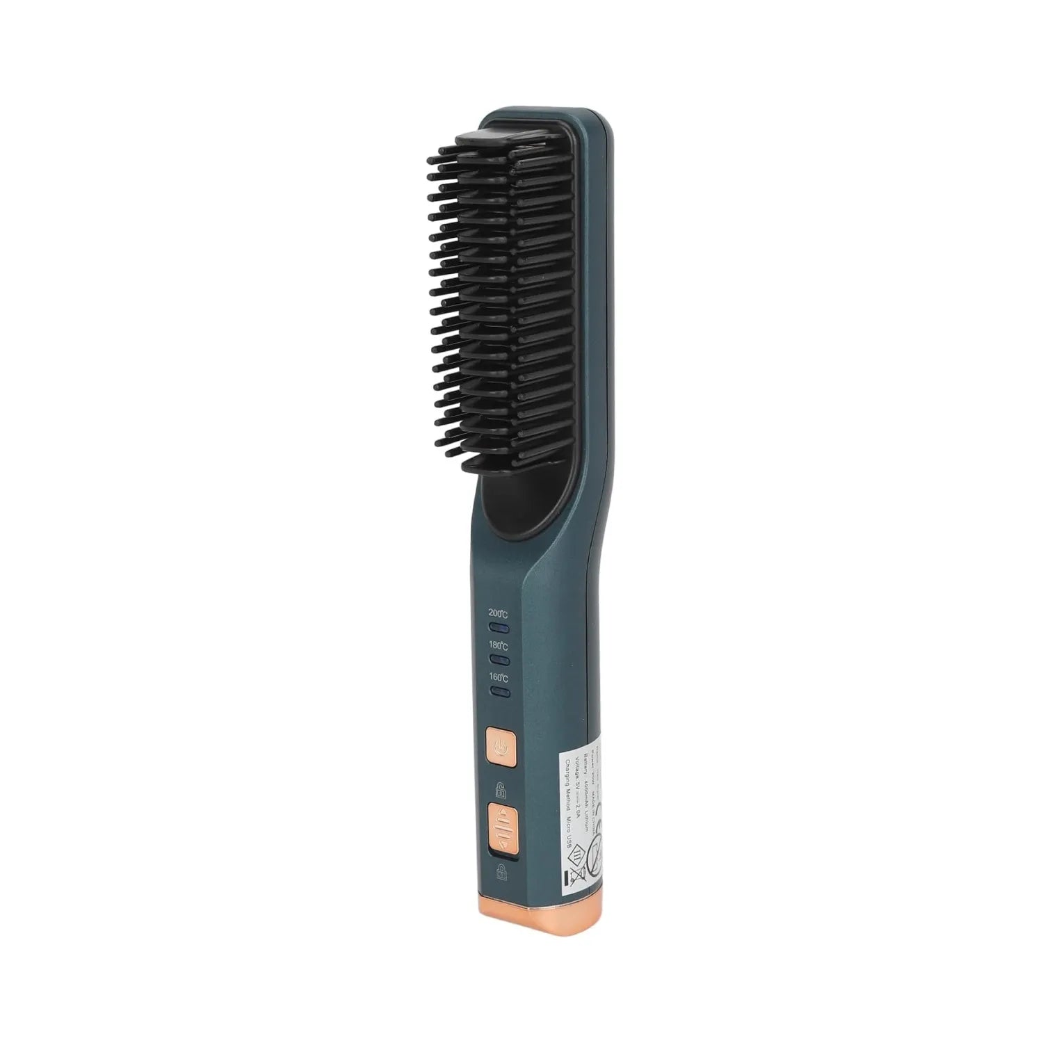 Spazzola Lisciante Elettrica Tekone AE-506 Ricaricabile con Batteria 4500mAh e 3 Temperature