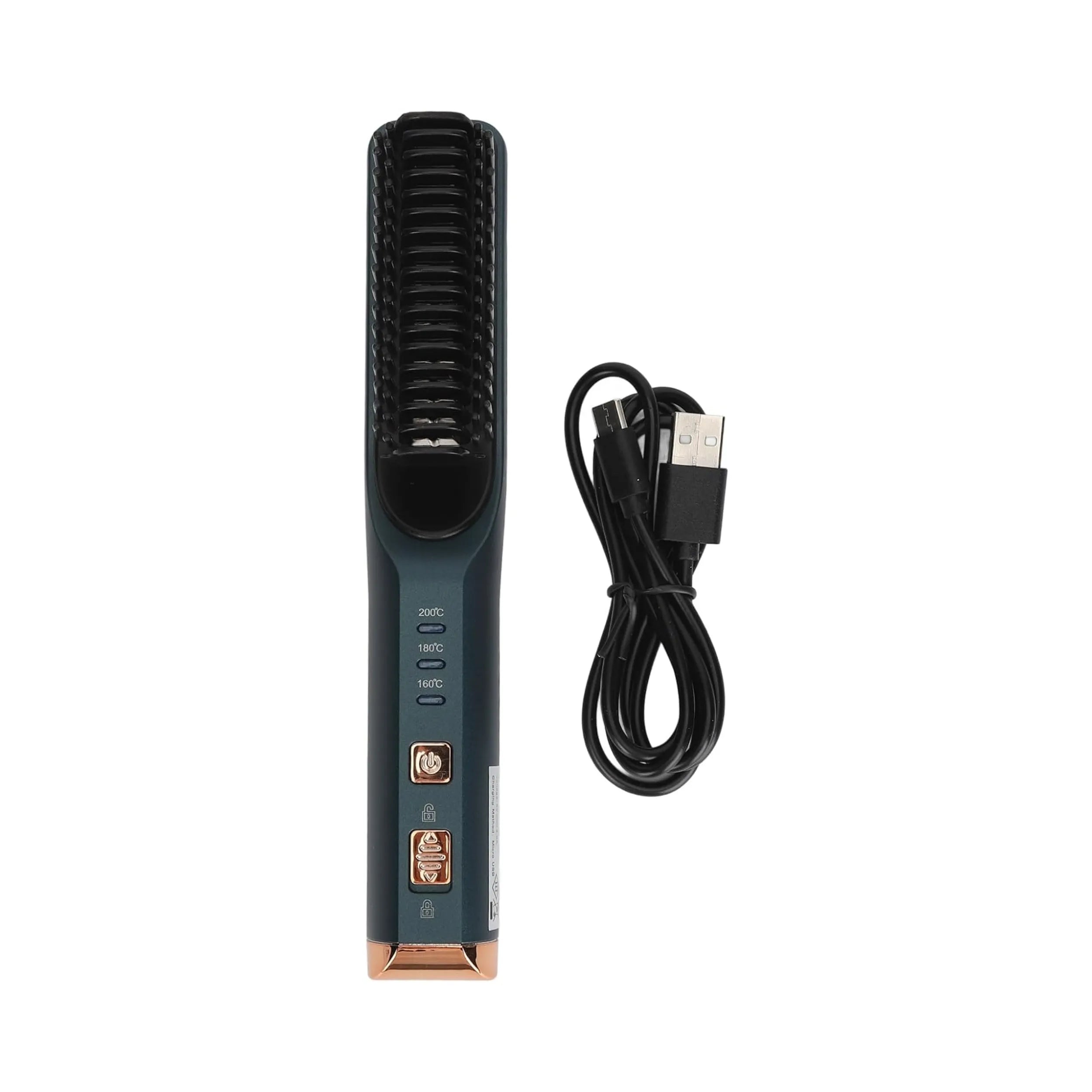 Spazzola Lisciante Elettrica Tekone AE-506 Ricaricabile con Batteria 4500mAh e 3 Temperature