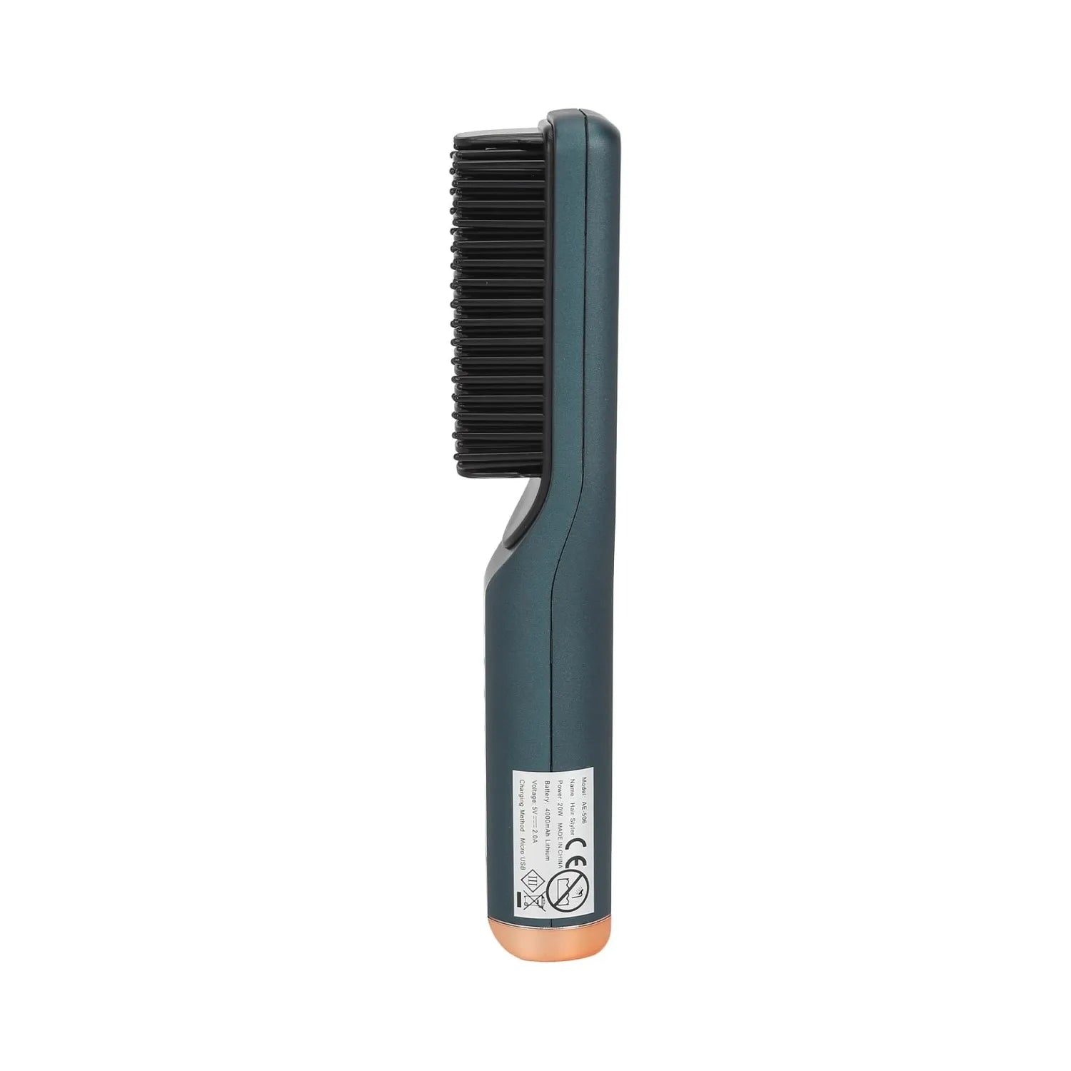 Spazzola Lisciante Elettrica Tekone AE-506 Ricaricabile con Batteria 4500mAh e 3 Temperature
