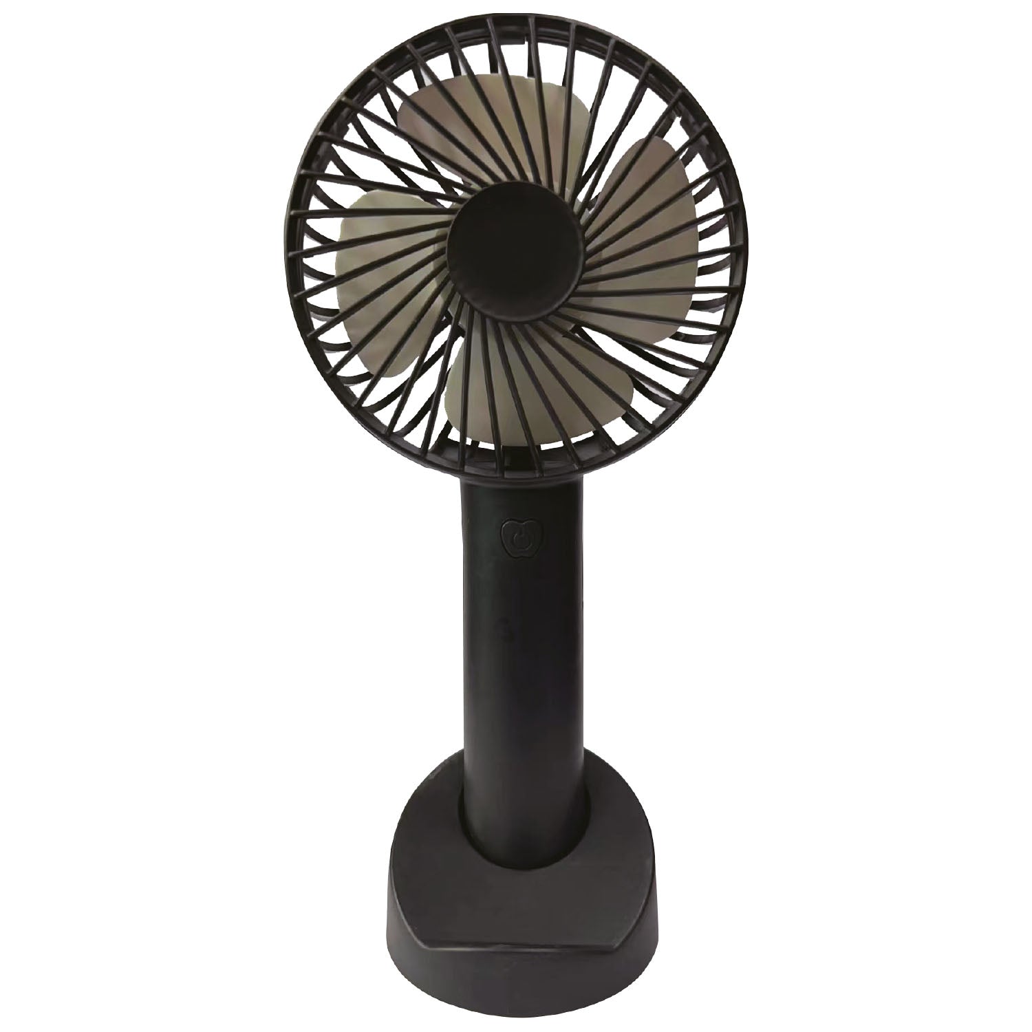 TekOne Mini Ventilatore USB Portatile Silenzioso con Batteria 1200mAh e Base Supporto Smartphone – 2W