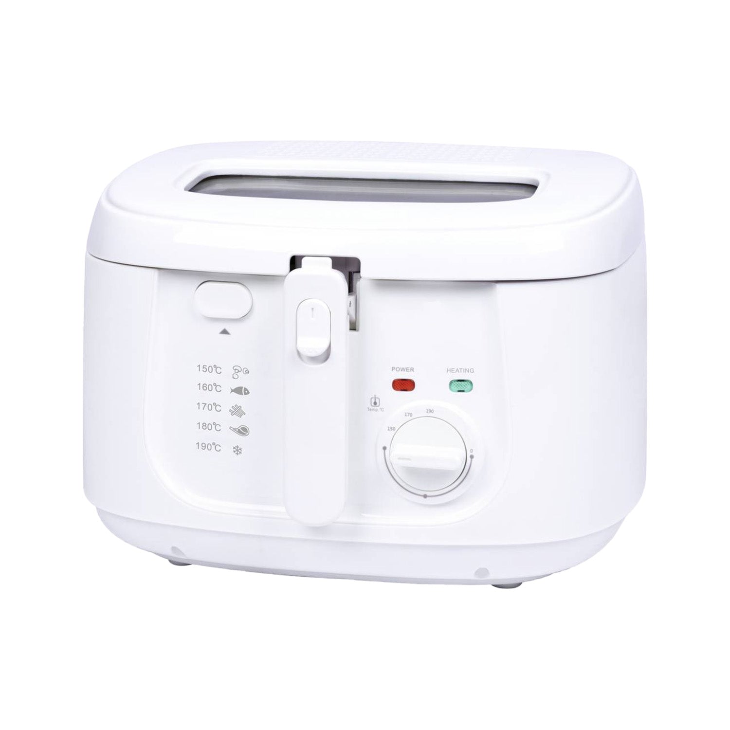 TekOne Friggitrice elettrica 2,5L con termostato regolabile