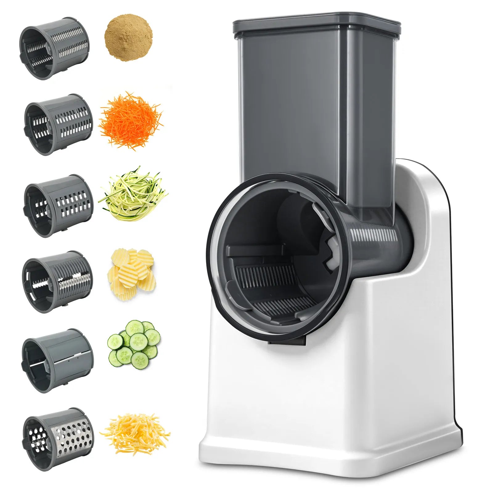 Tekone Tritaverdure Elettrico 70W con 6 Lame Intercambiabili