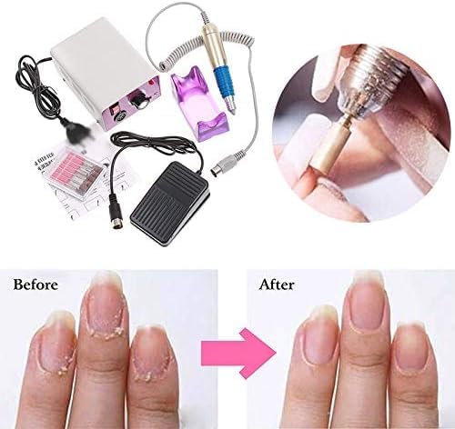 TekOne Mini Fresa Elettrica per Manicure e Pedicure - 30.000 RPM
