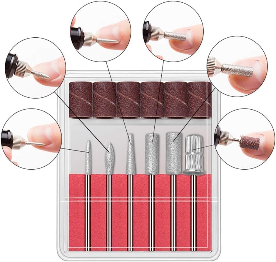 TekOne Mini Fresa Elettrica per Manicure e Pedicure - 30.000 RPM