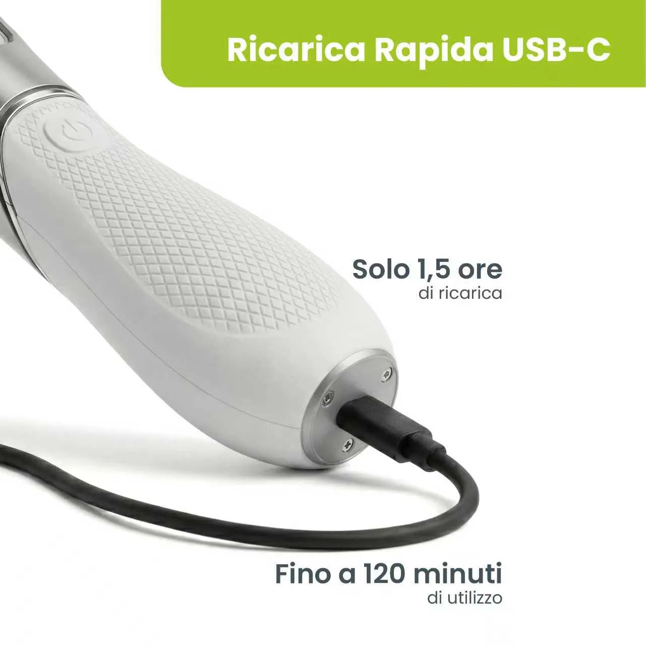 Tekone GT-01 Rasoio Elettrico Body Trimmer Ricaricabile USB-C IPX6