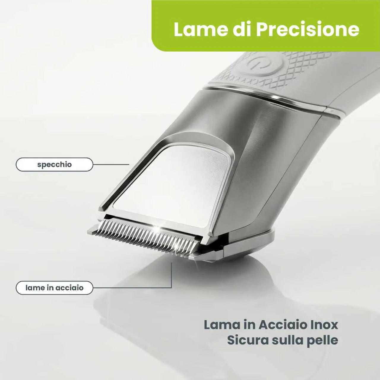 Tekone GT-01 Rasoio Elettrico Body Trimmer Ricaricabile USB-C IPX6