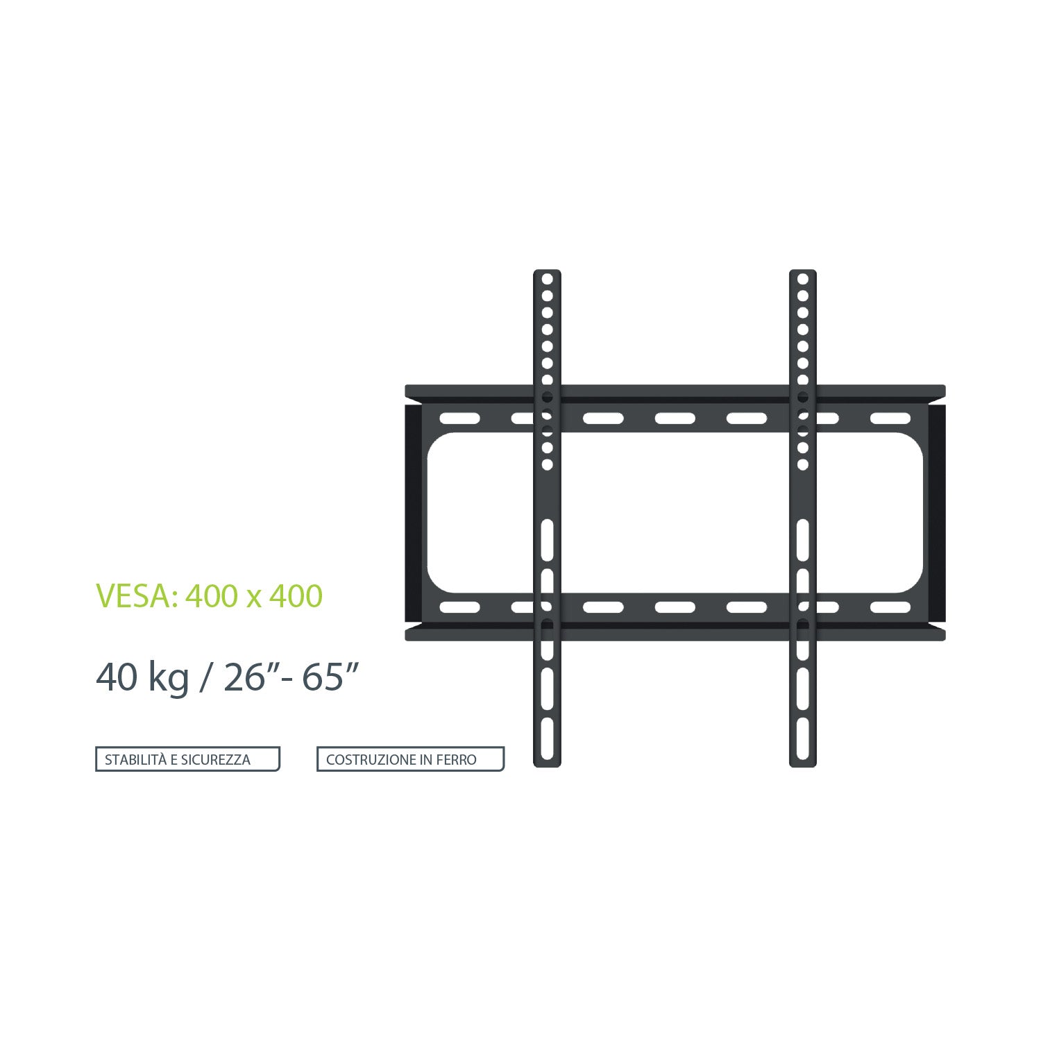 Gedotec Supporto da parete per TV, 26 - 65 pollici, max | FindTheDeal Gedotec Supporto da parete per TV, 26 - 65 pollici, max | FindTheDeal