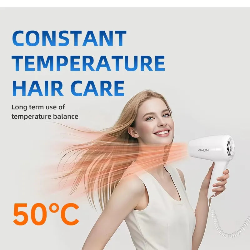 Tekone Asciugacapelli da Parete 1200W con Supporto e Spegnimento Automatico (Copia)